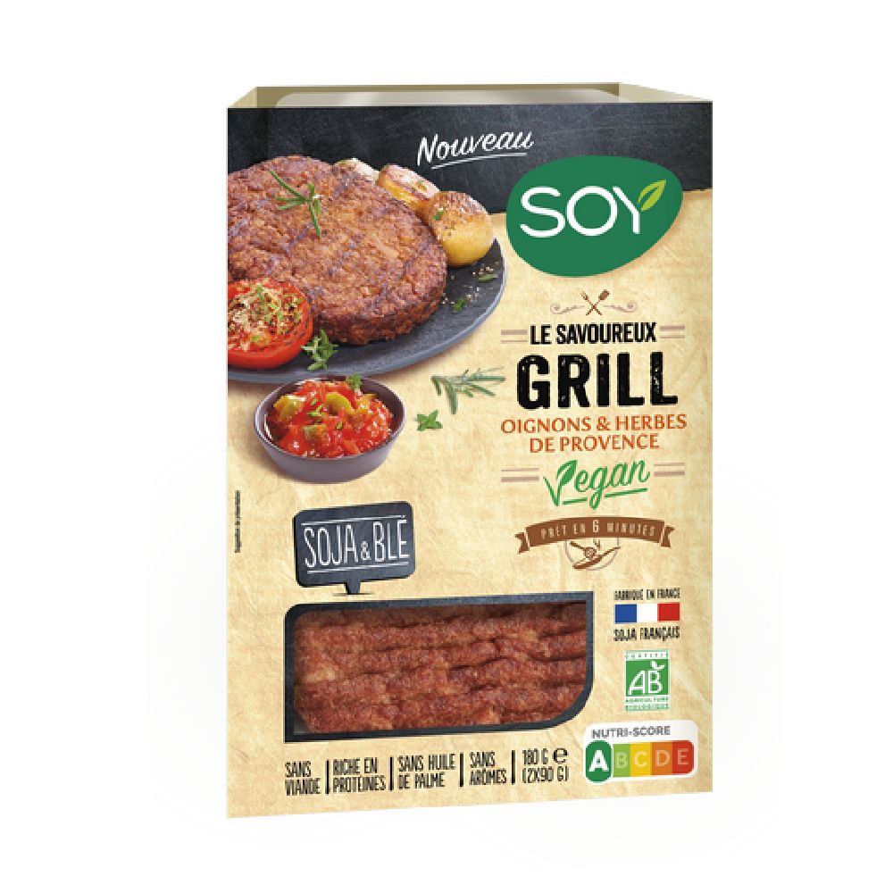 SAVOUREUX GRILL OIGNONS ET HERBES 2X90G