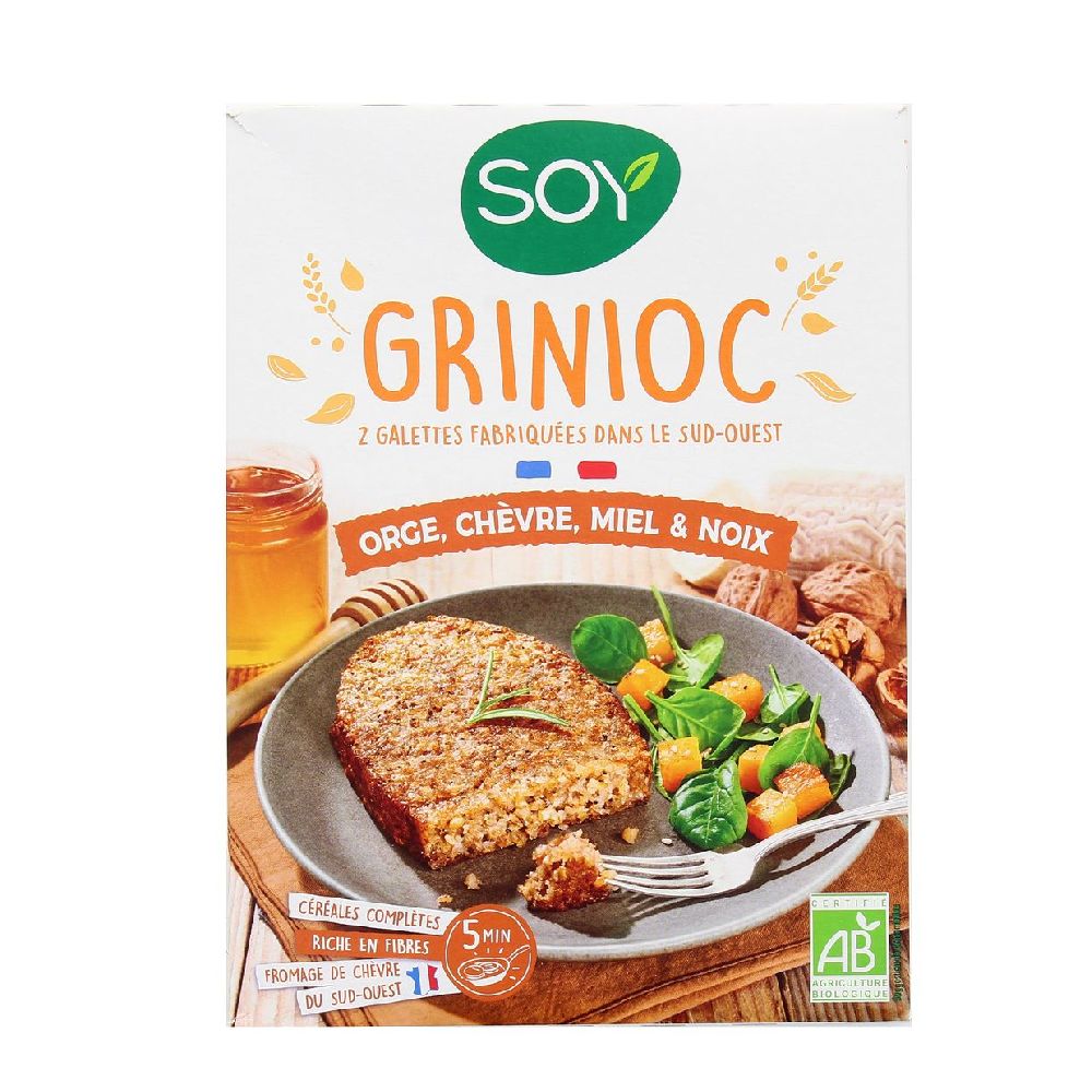 GRINIOC ORGE CHEVRE MIEL 200g