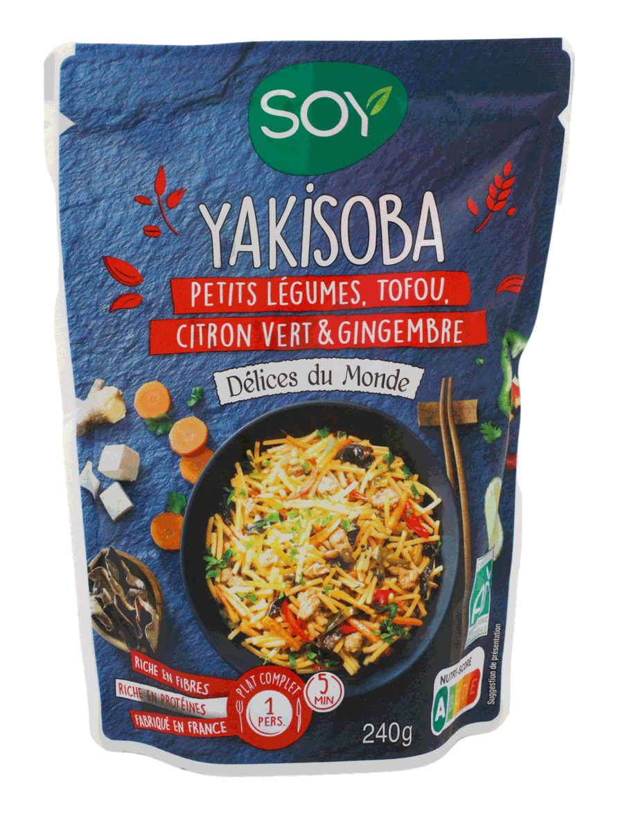 YAKISOBA TOFOU PETITS LEGUMES CITRON VERT 240G