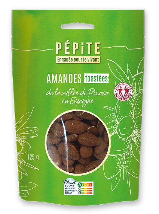 AMANDES GRILLEES 125G