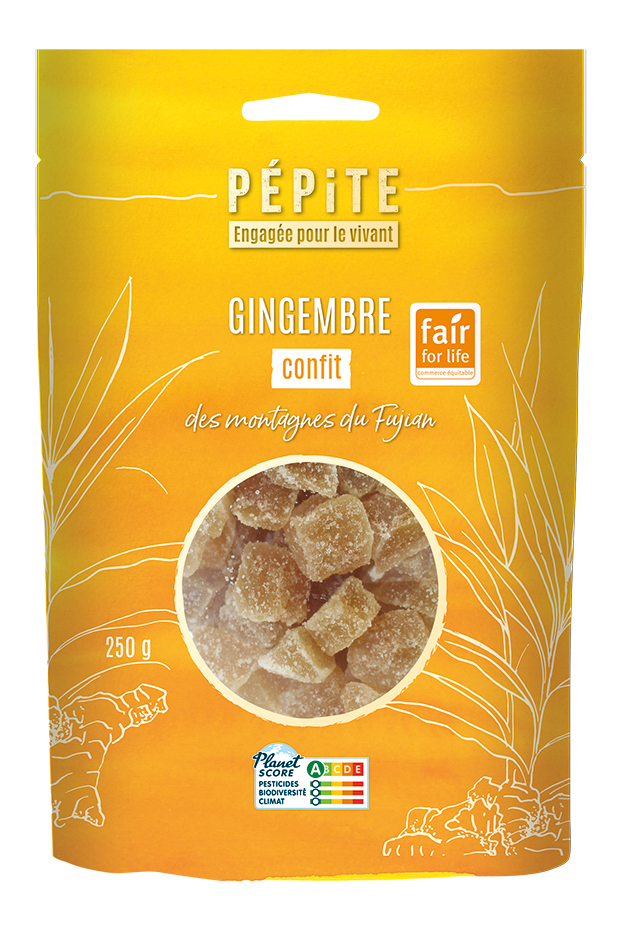GINGEMBRE CUBES 250g