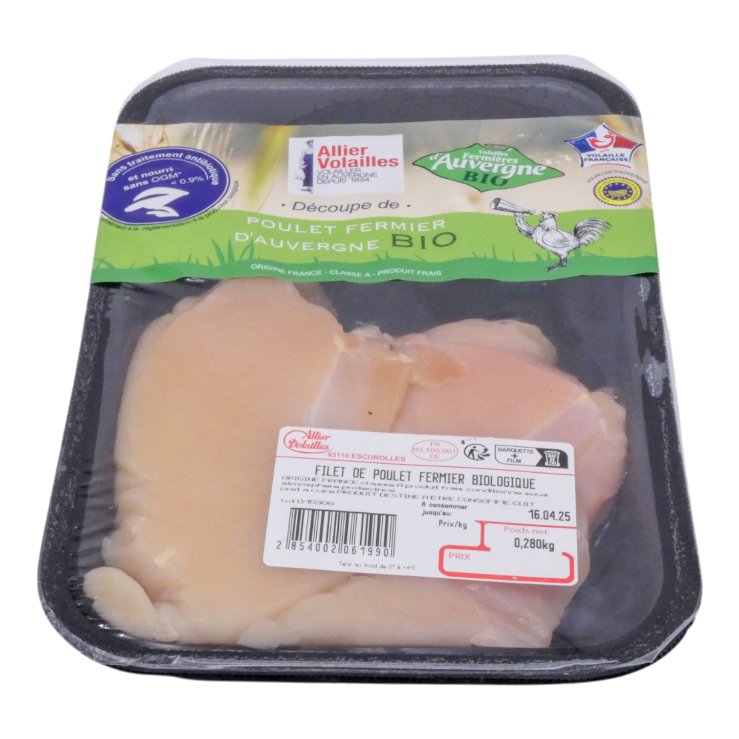 FILET POULET JAUNE X2