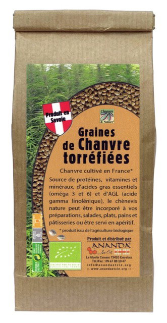 GRAINES CHANVRE TOASTEES 200G