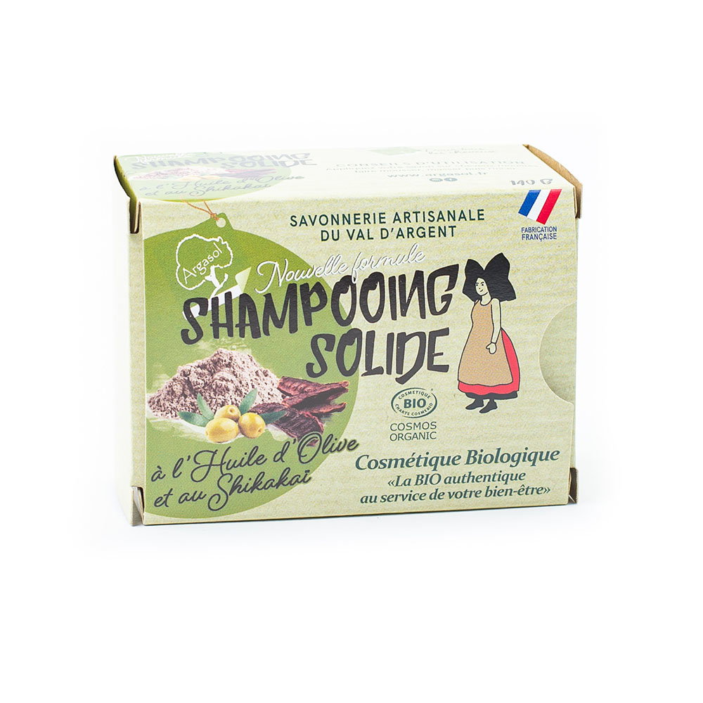 SHAMPOING SOLIDE HUILE OLIVE 140G