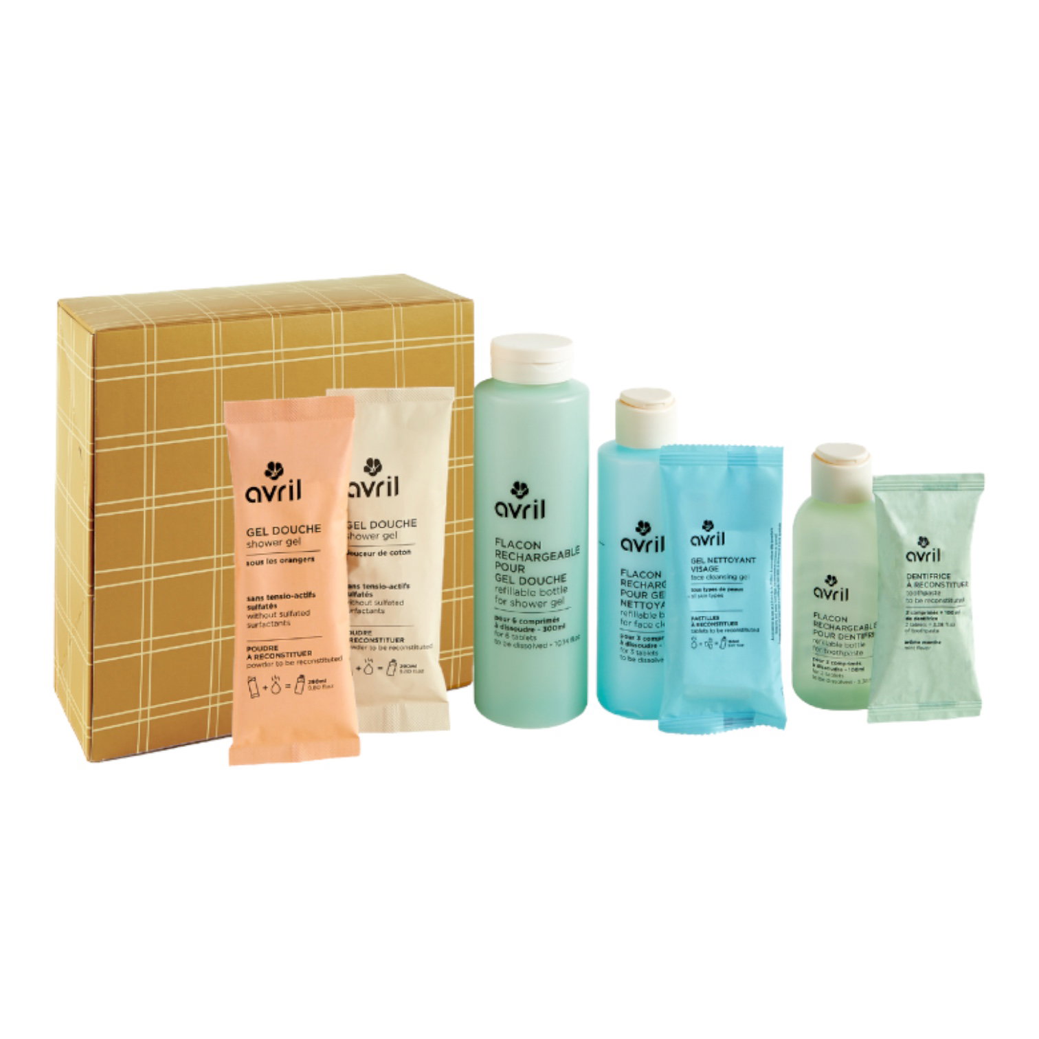 COFFRET MES ESSENTIELS RECHARGEABLES