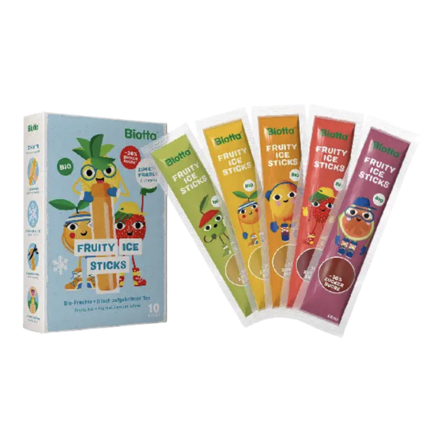 FRUITY ICE STICKS X10