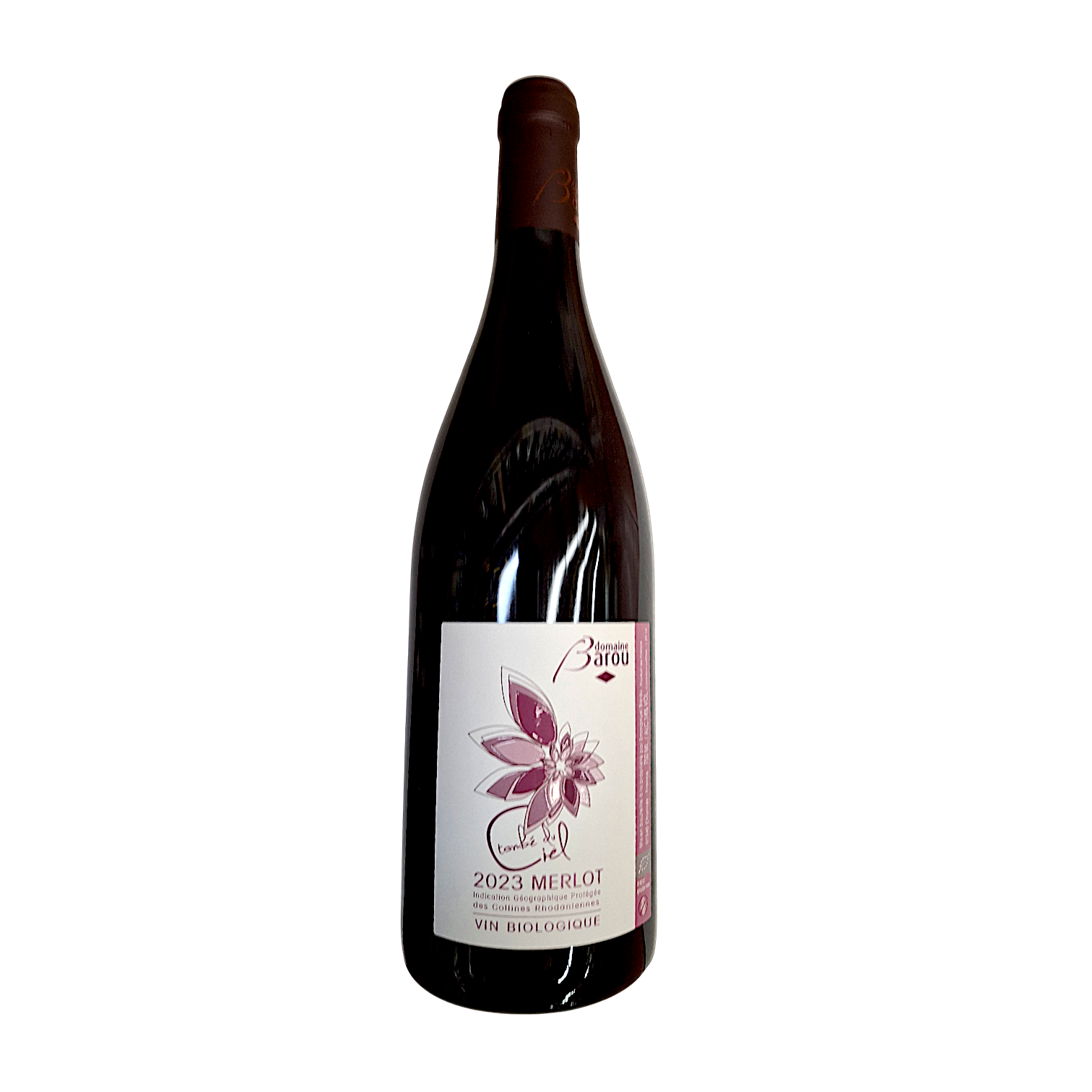 VIN ROUGE TOMBE DU CIEL 75CL
