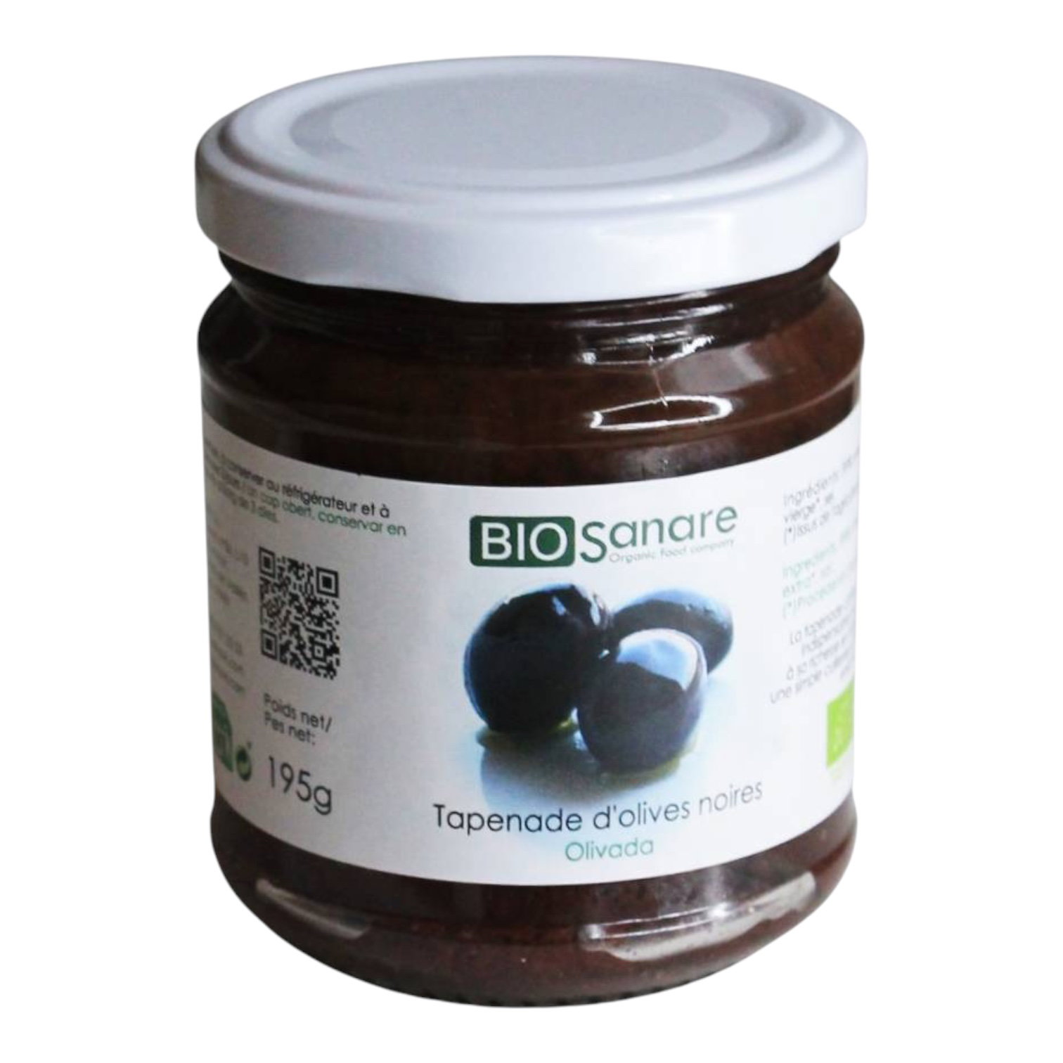 TAPENADE OLIVES 195G
