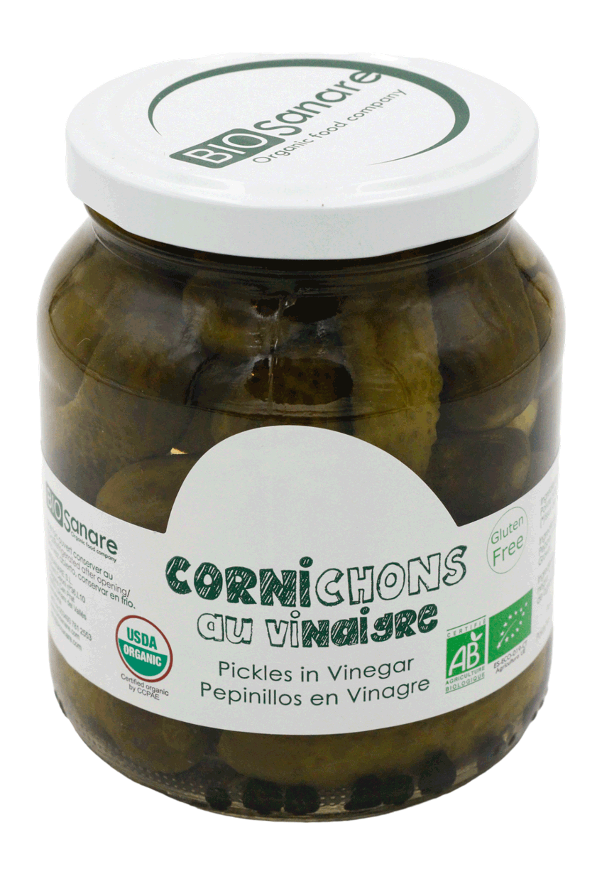 CORNICHONS AU VINAIGRE 180G