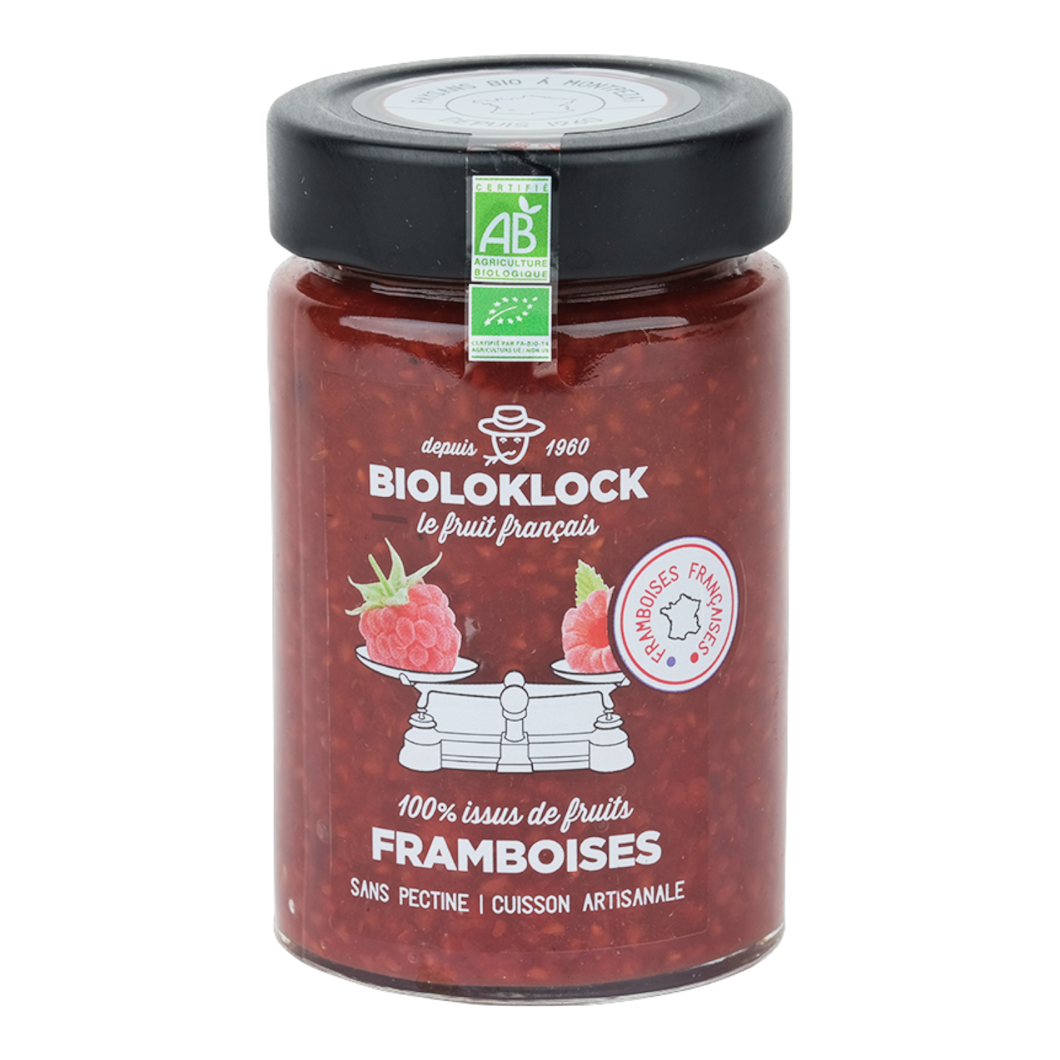 FRAMBOISES 100% ISSUS DE FRUITS 210G