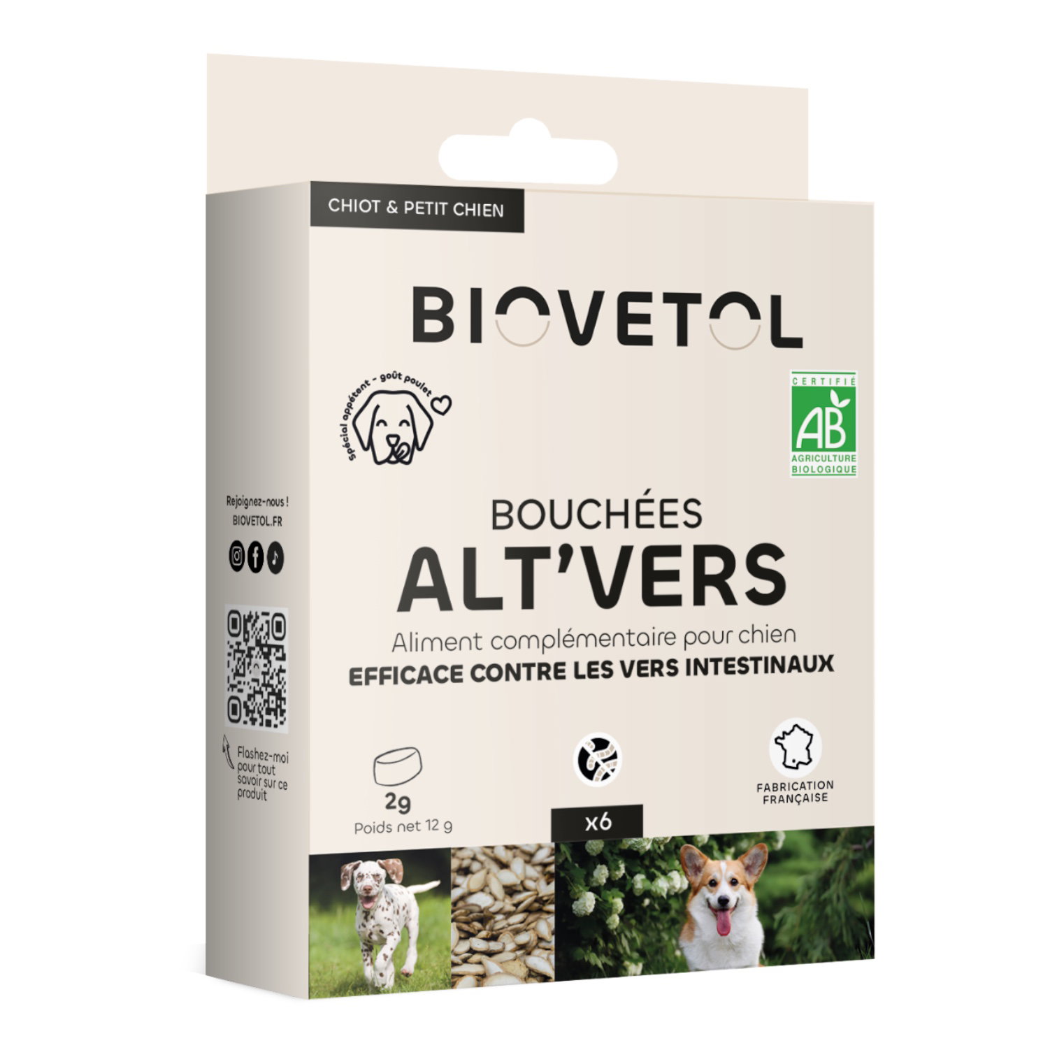 BOUCHEES ALT VERS PETIT CHIEN X6