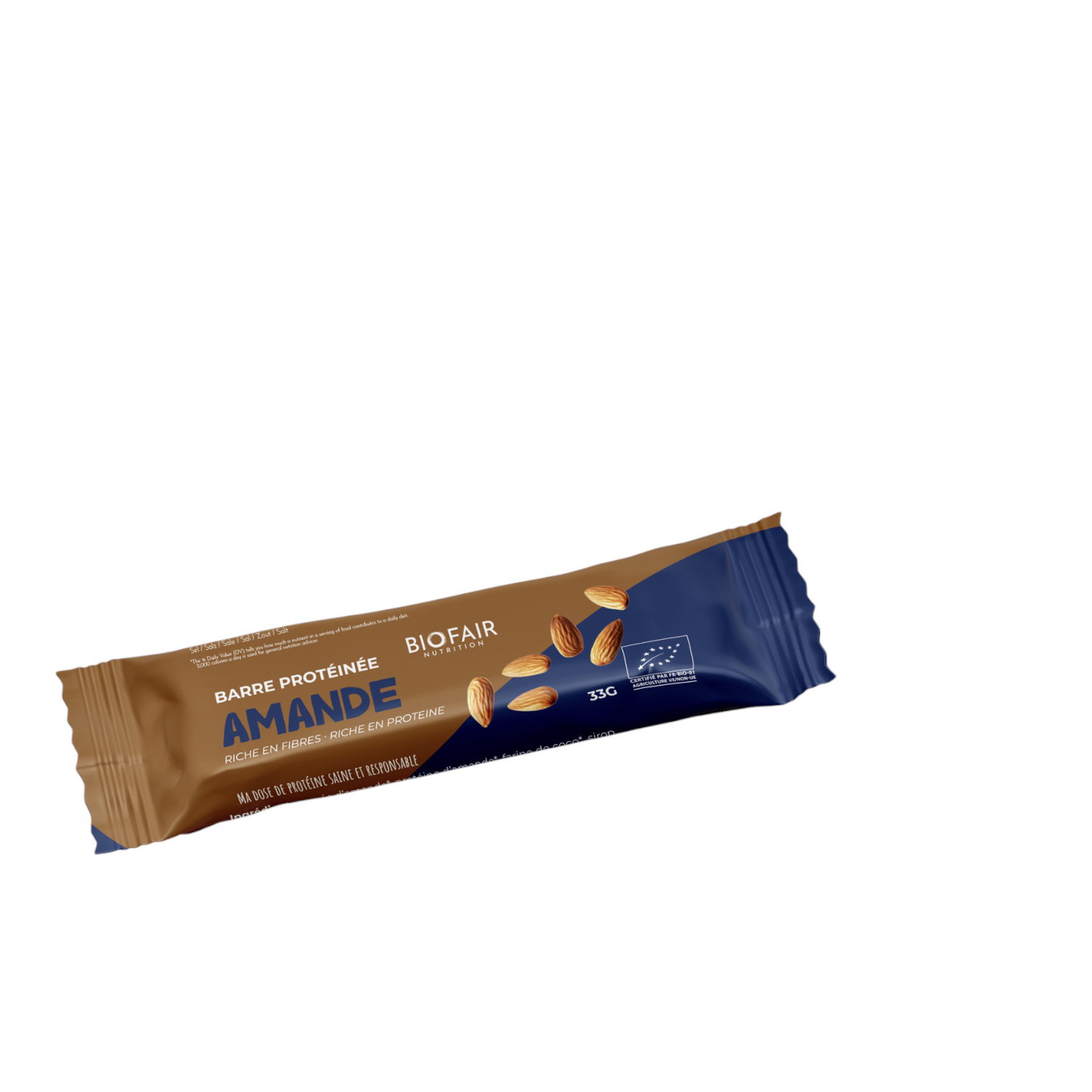 BARRE PROTEINEE AMANDE 33G