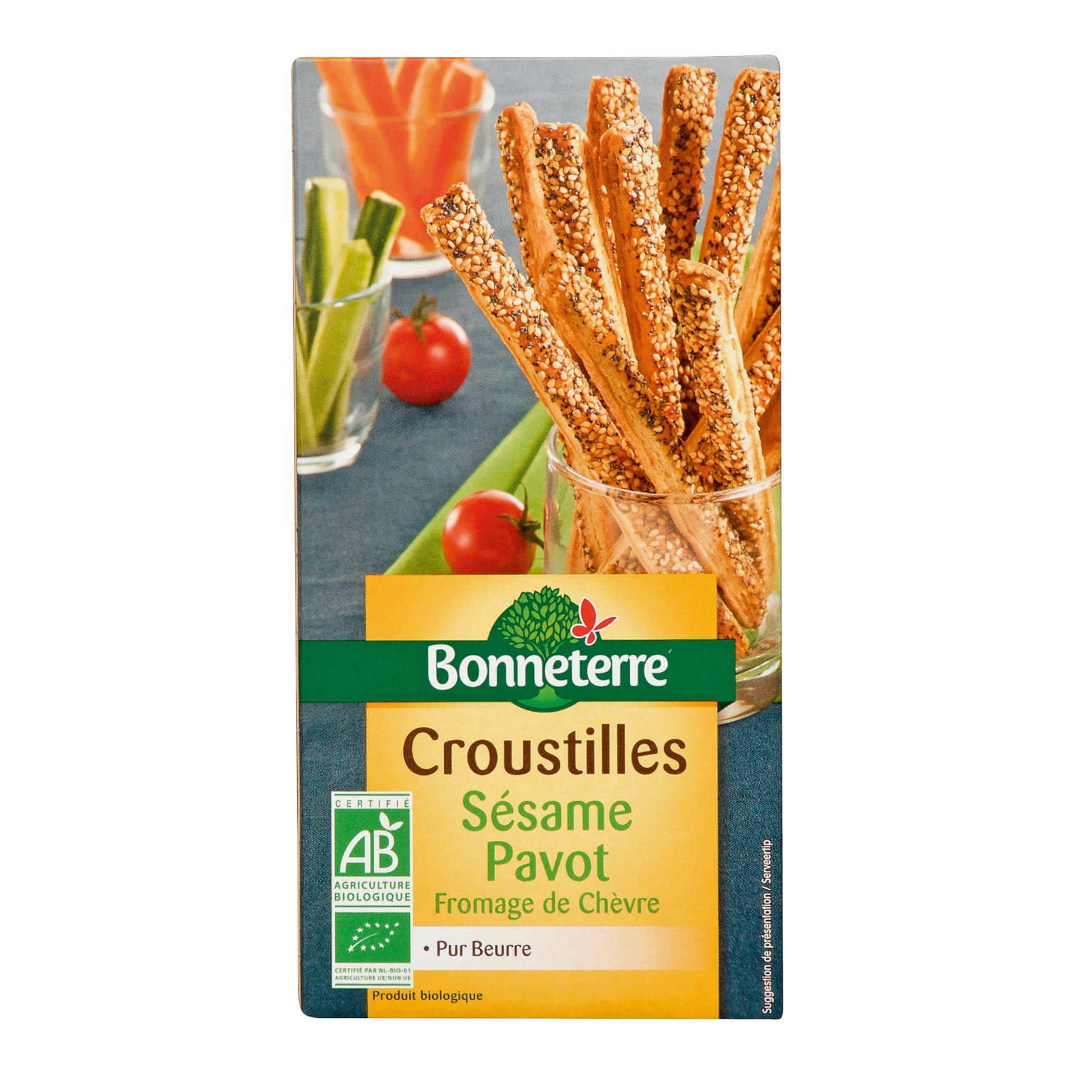 CROUSTILLES SESAME PAVOT 100G