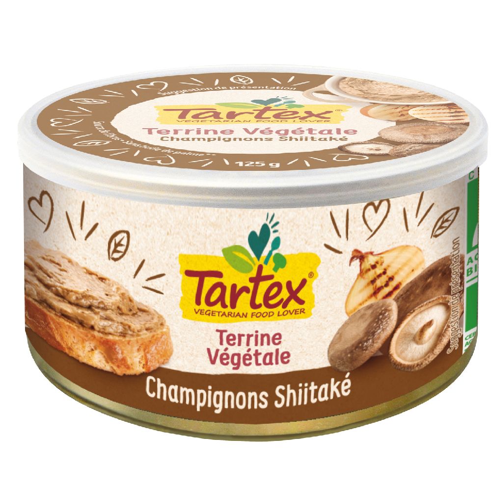 TERRINE VEGETALE SHIITAKE 125G