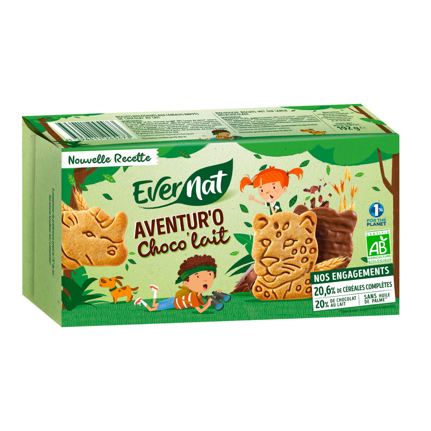 AVENTUR O CHOCO LAIT 192G
