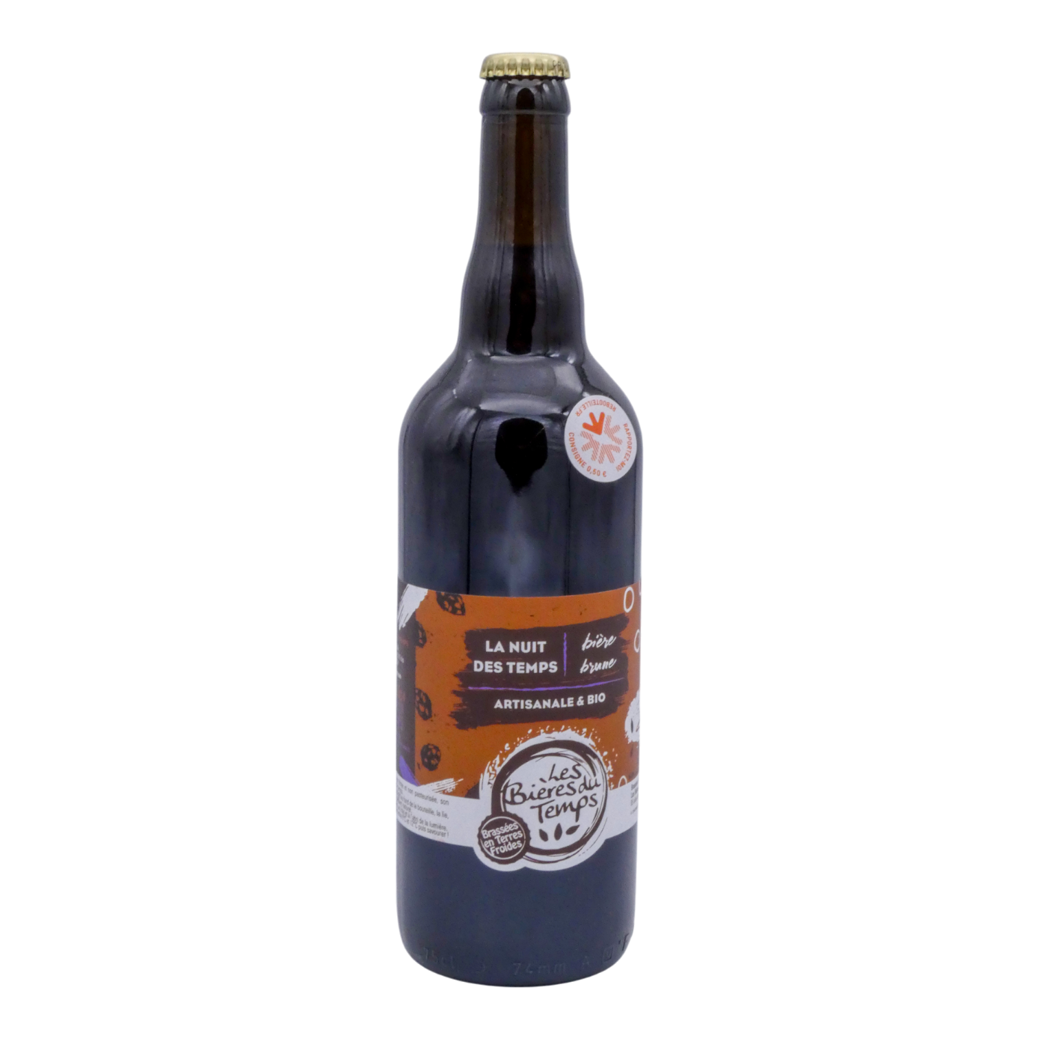 BIERE BRUNE LA NUIT DES TEMPS 75CL