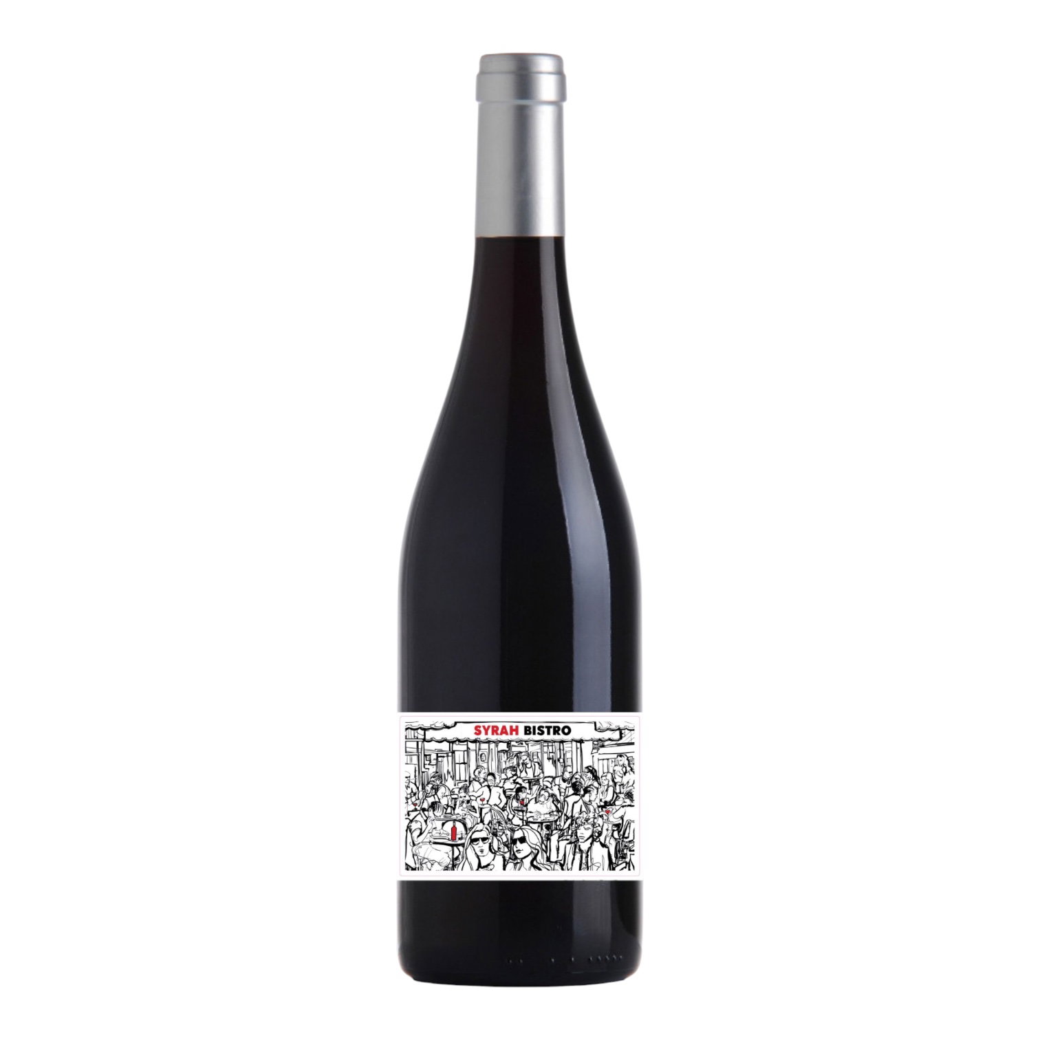 VIN ROUGE VDF         SYRAH BISTRO 75CL