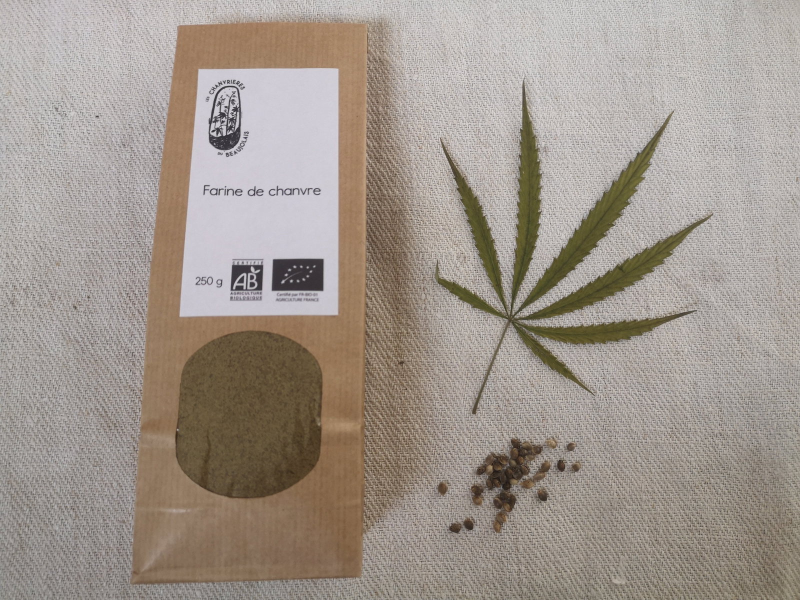 FARINE CHANVRE 250G