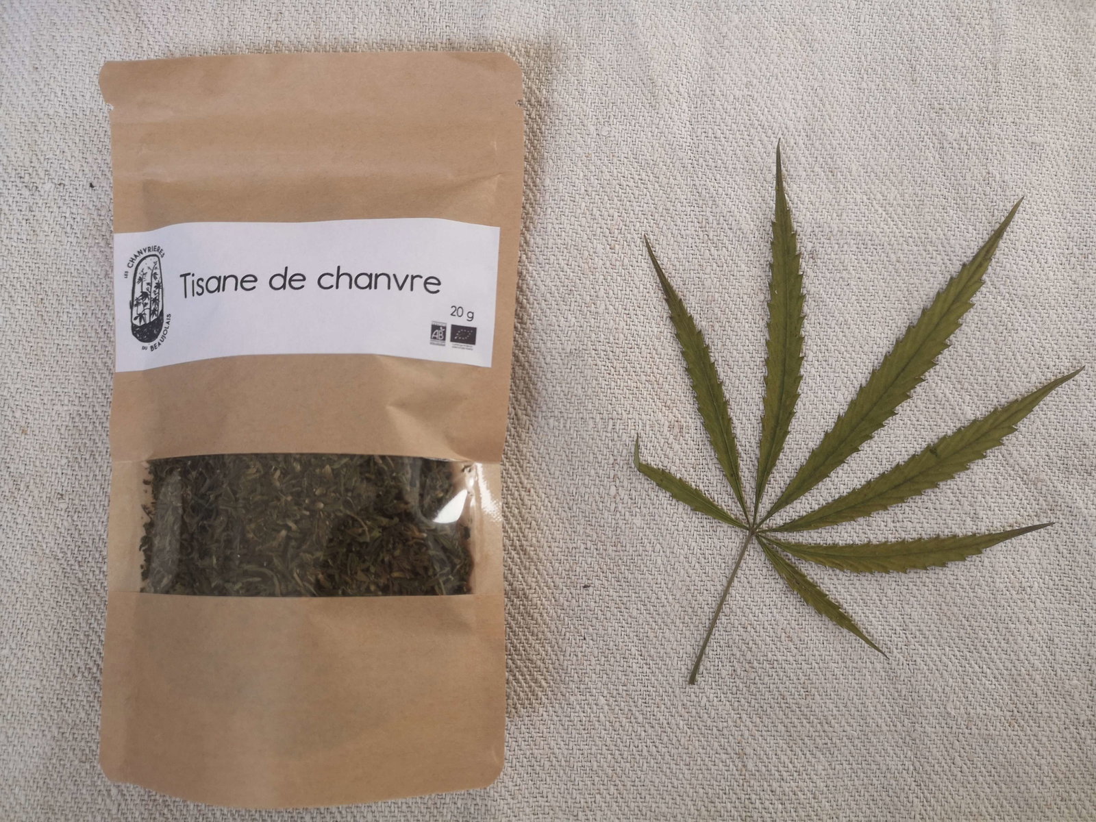 TISANE FLEURS CHANVRE 25G