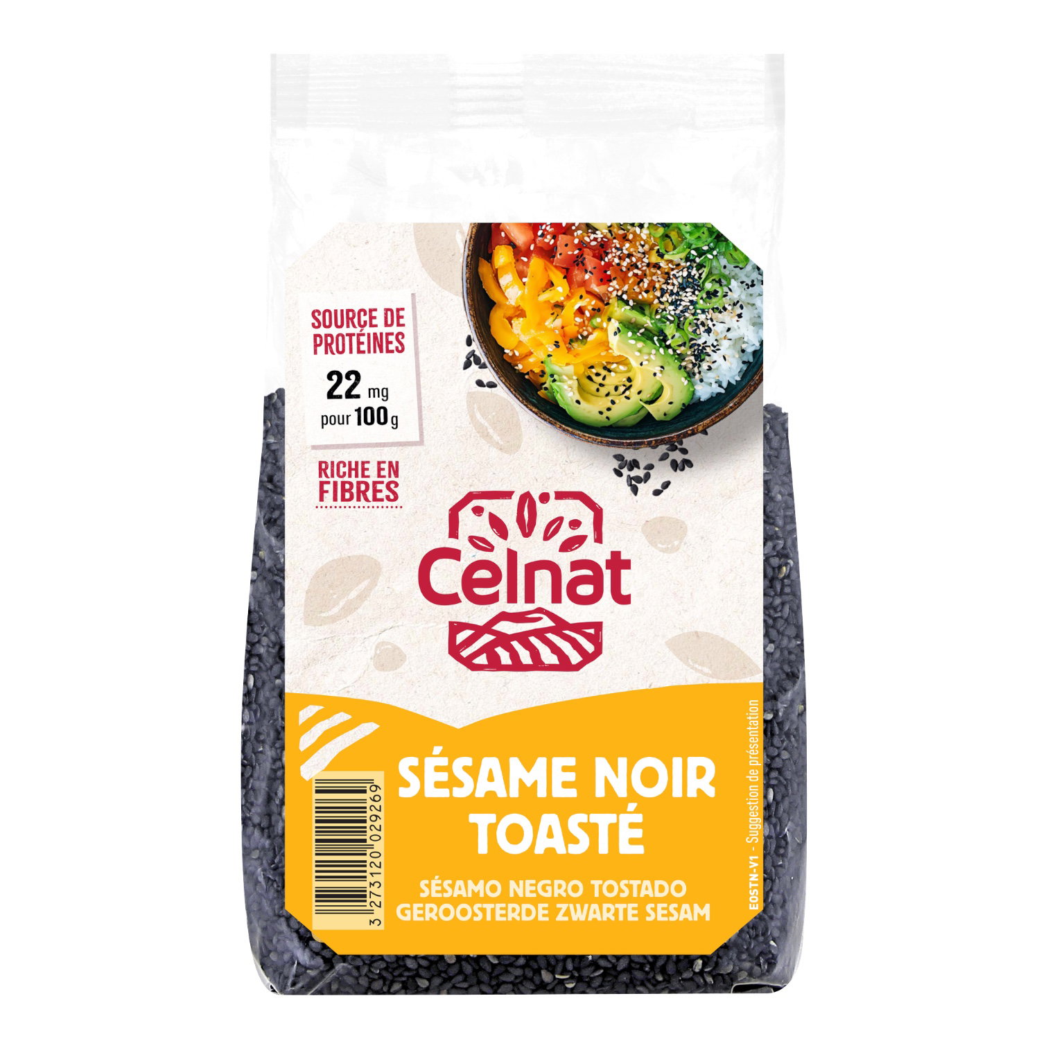 SESAME NOIR TOASTE 250G