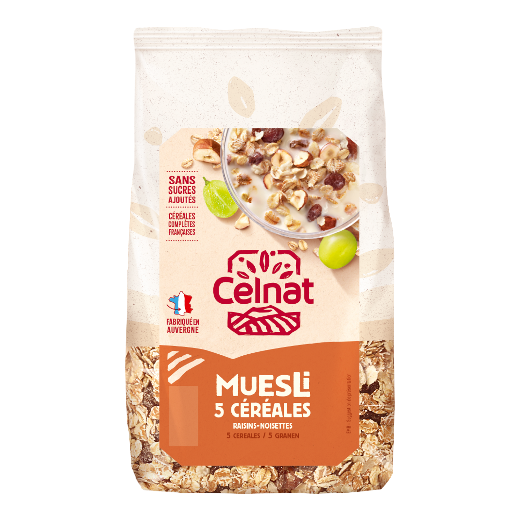 MUESLI 5 CEREALES 500g