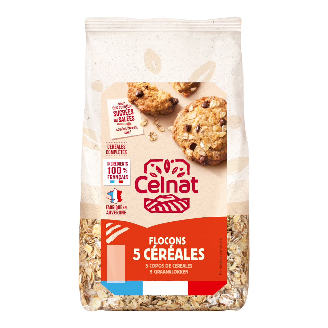 FLOCONS 5 CEREALES 500g