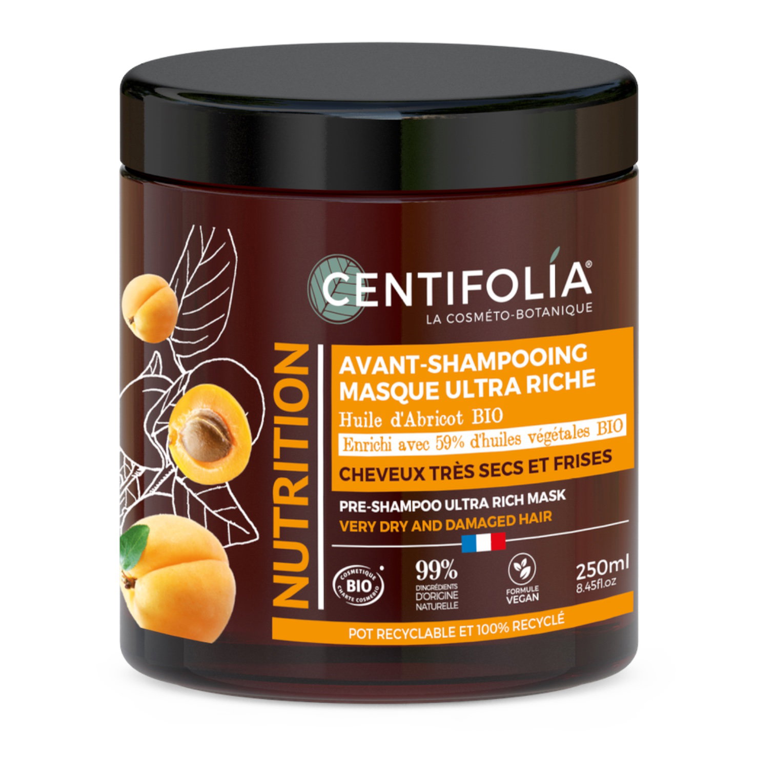 MASQUE AVANT SHAMPOOING NUTRITION 250ML