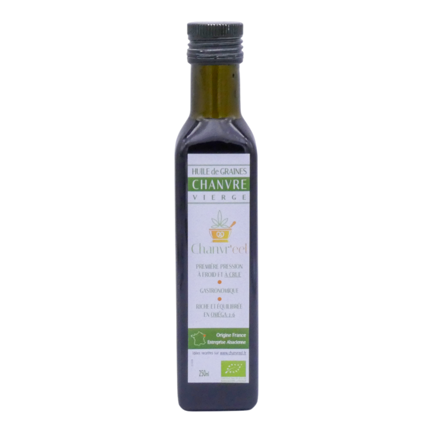 HUILE GRAINES CHANVRE 250ML