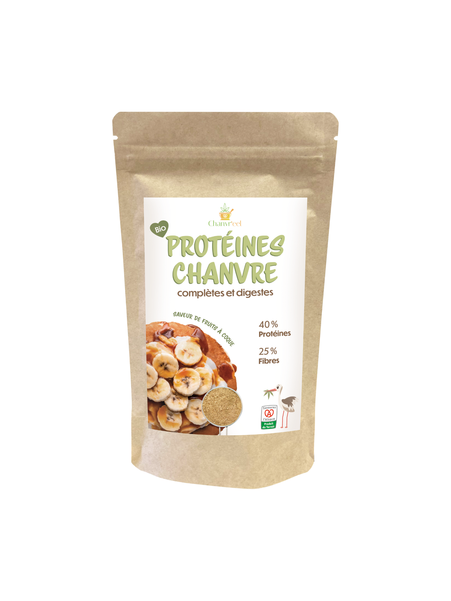 PROTEINES 40% CHANVRE 200G