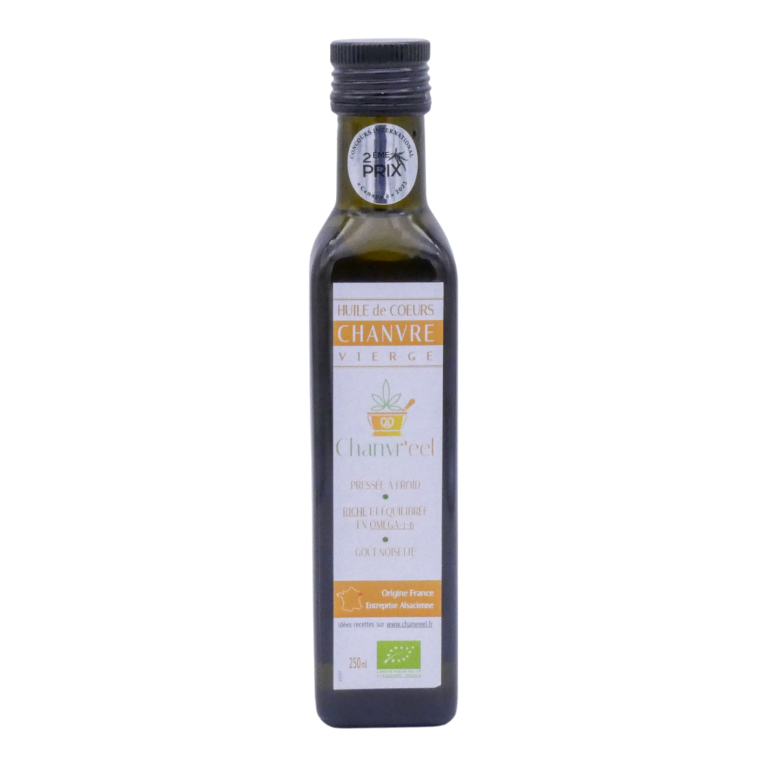 HUILE COEUR CHANVRE 250ML