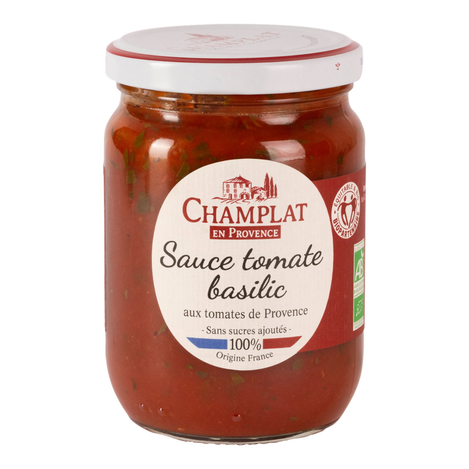 SAUCE TOMATE BASILIC FRANCE 240G
