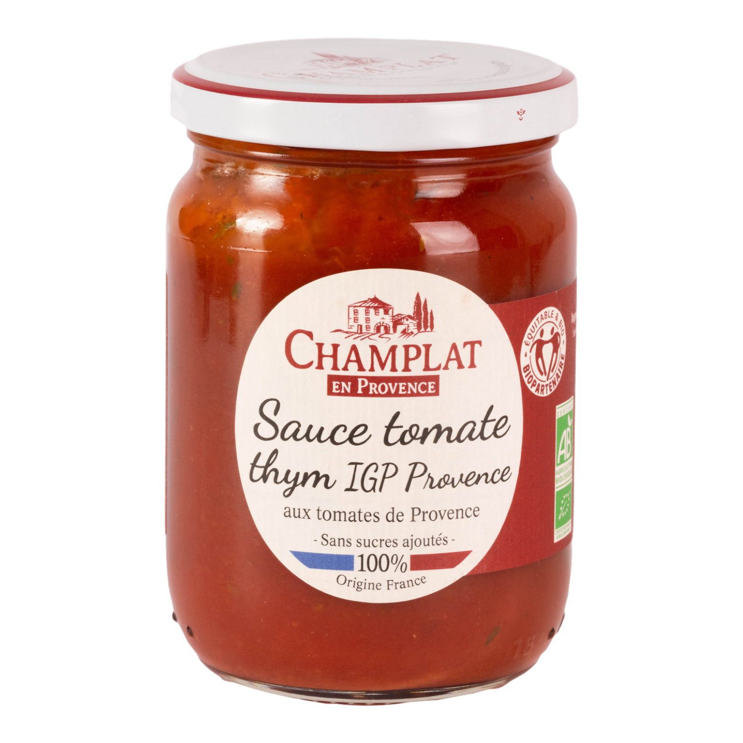 SAUCE TOMATE THYM IGP PROVENCE 96% 240G
