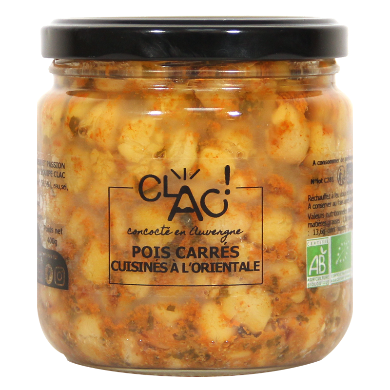 POIS CARRES ORIENTALE 400G