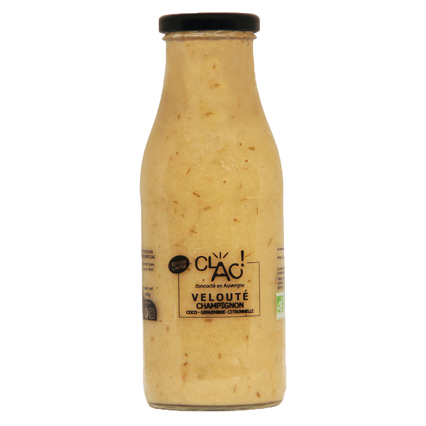 VELOUTE CHAMPIGNONS COCO GINGEMBRE 480G