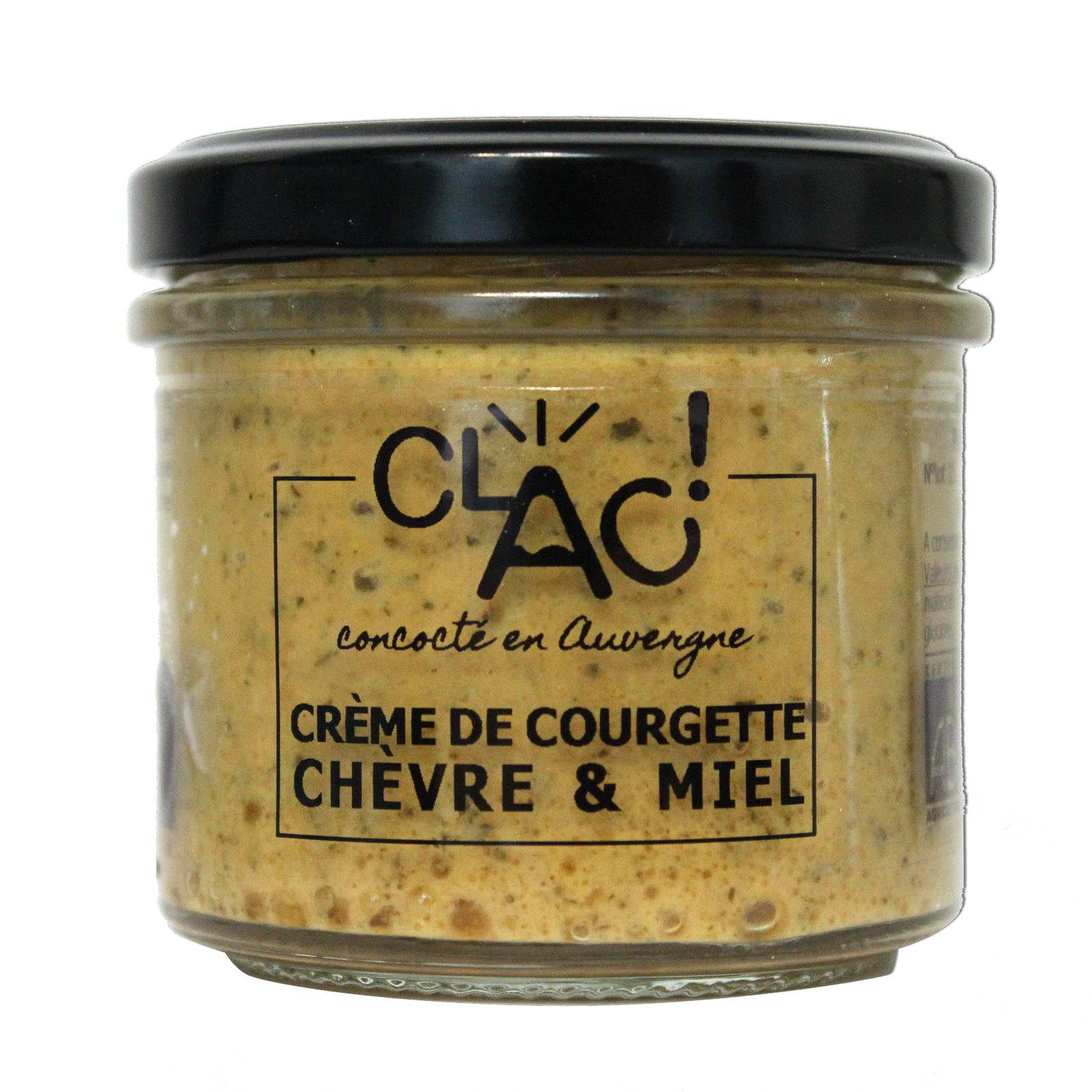 CREME COURGETTE CHEVRE MIEL 100G