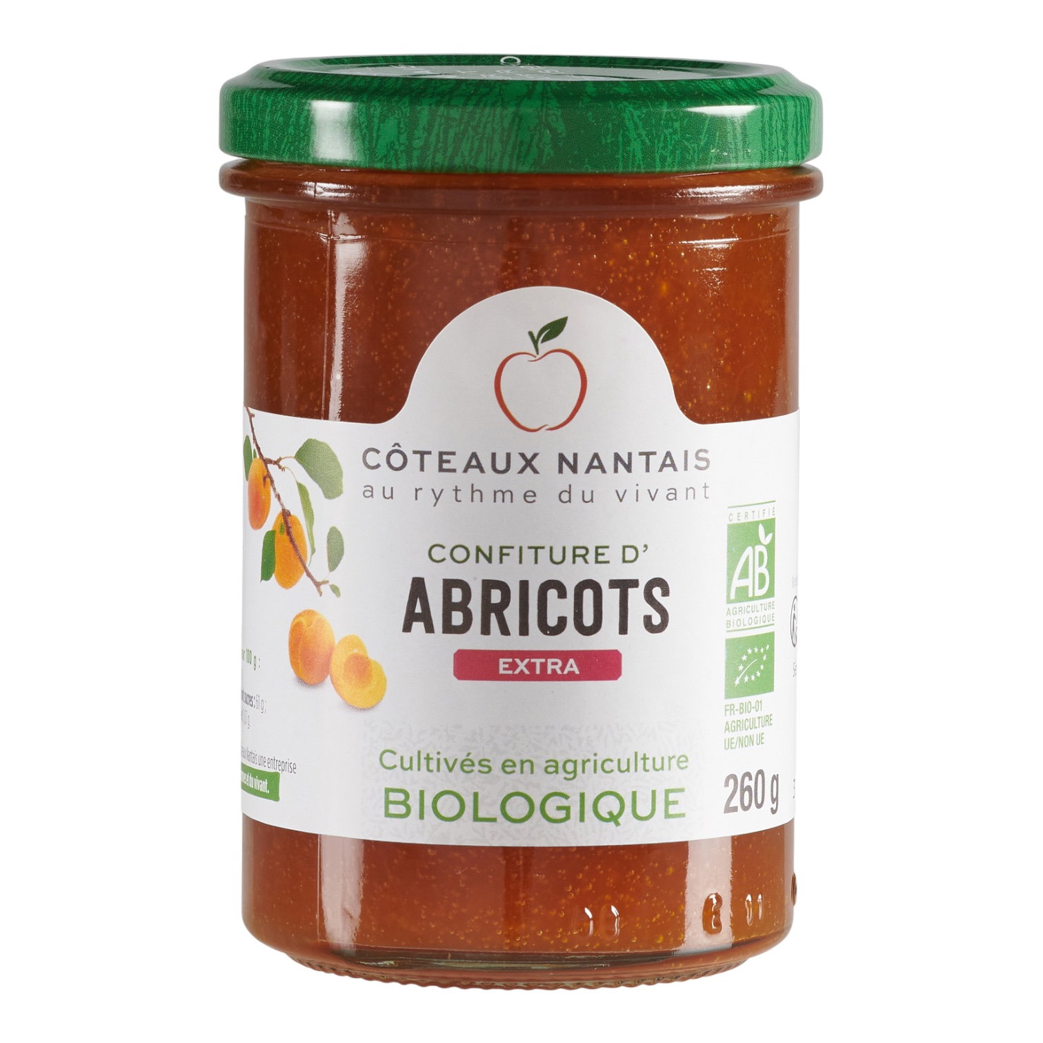 CONFITURE ABRICOT EXTRA 260G
