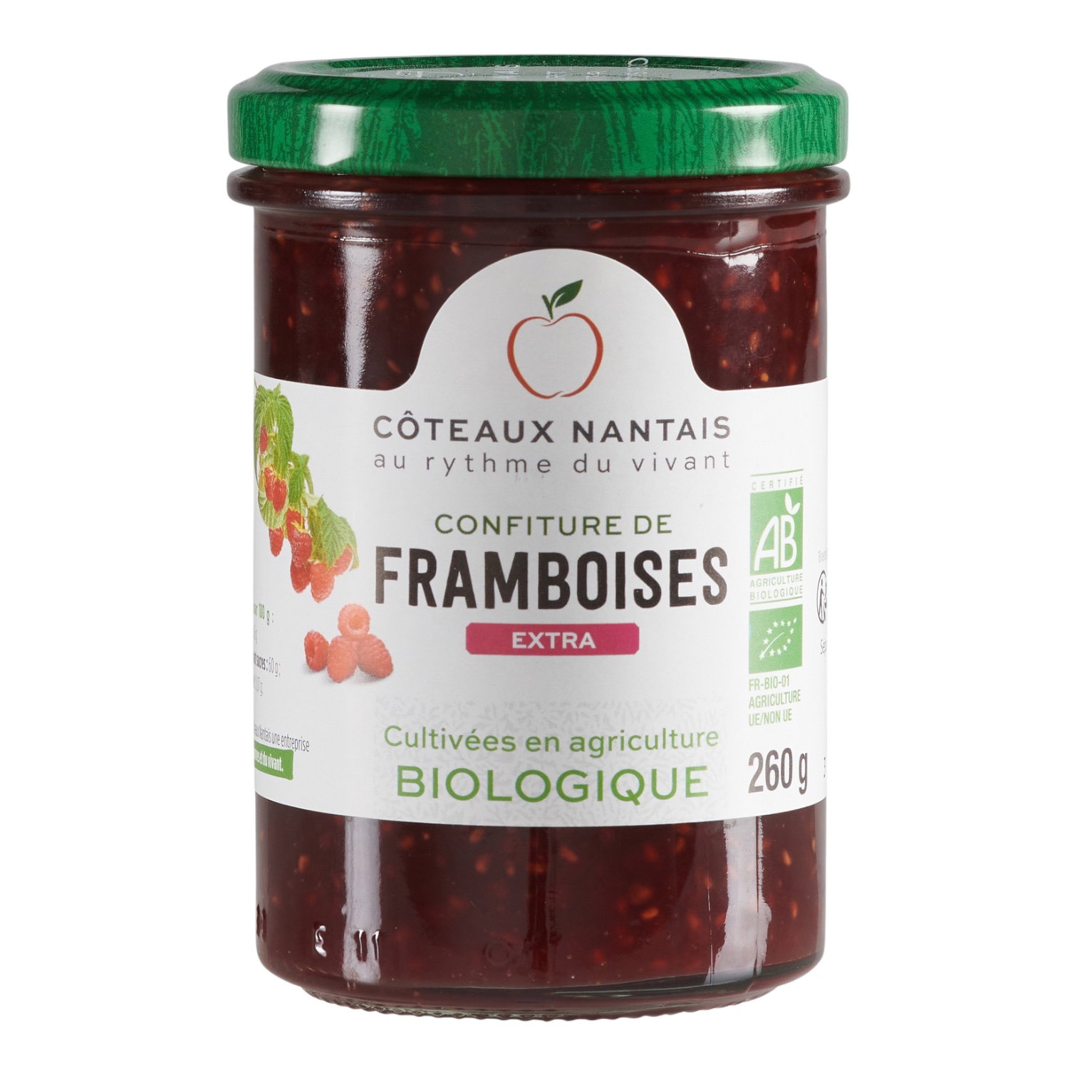 CONFITURE FRAMBOISE EXTRA 260g