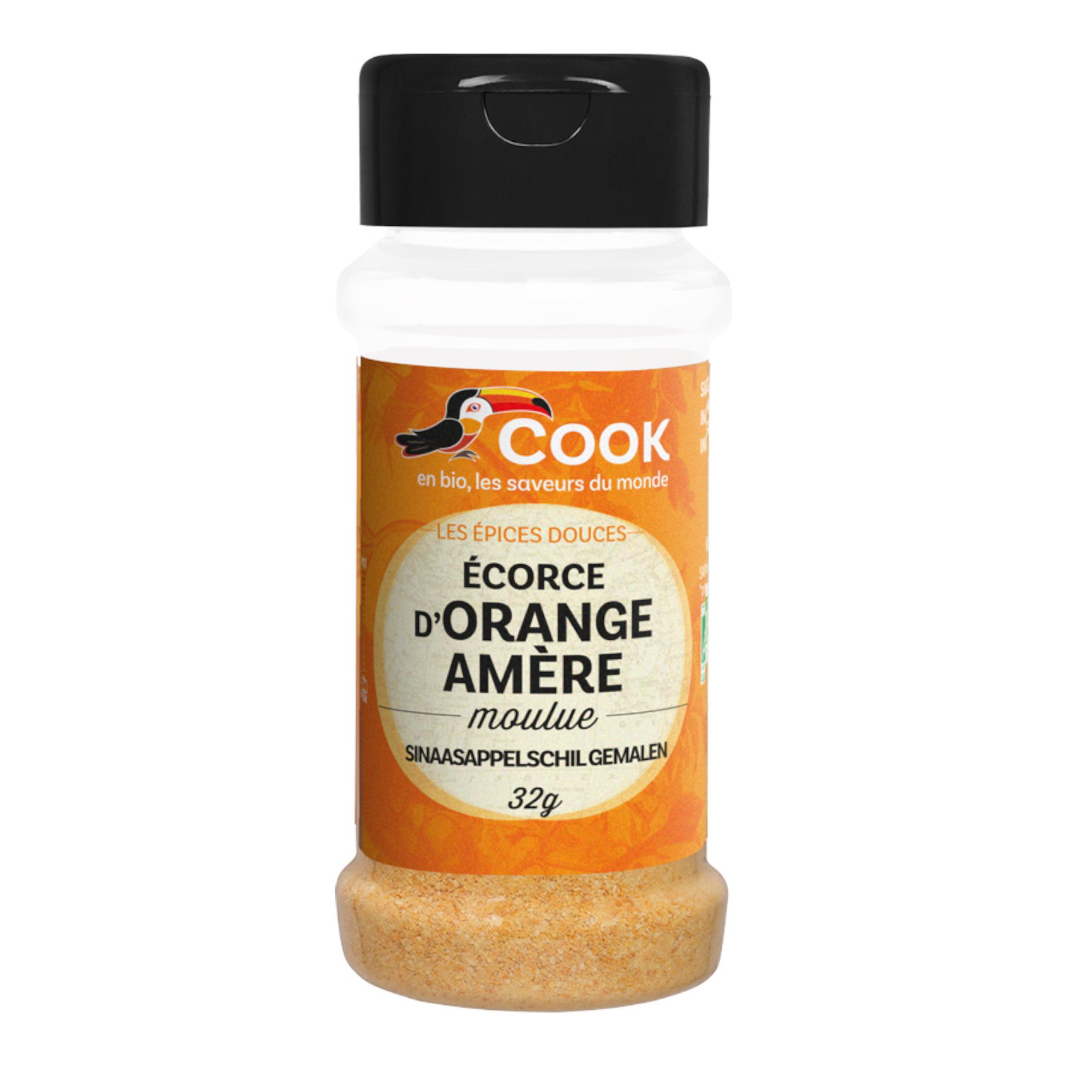 ORANGE ECORCE MOULUE 32g