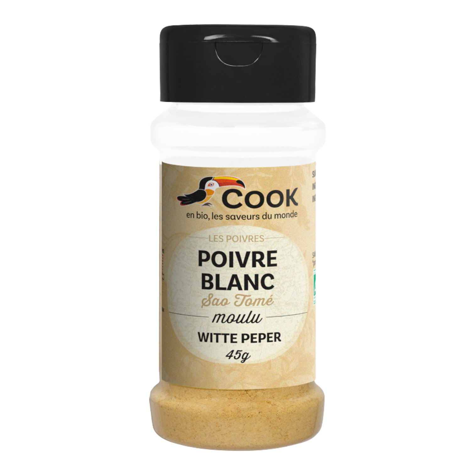 POIVRE BLANC MOULU 45g
