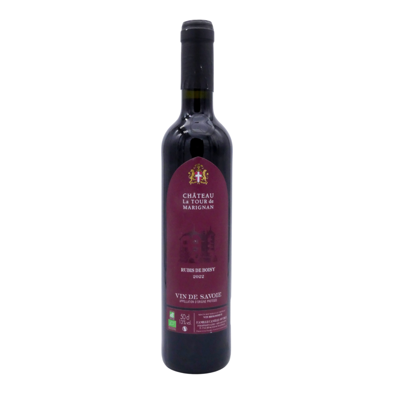 VIN ROUGE AOP SAVOIE RUBIS DE BOISY 50CL