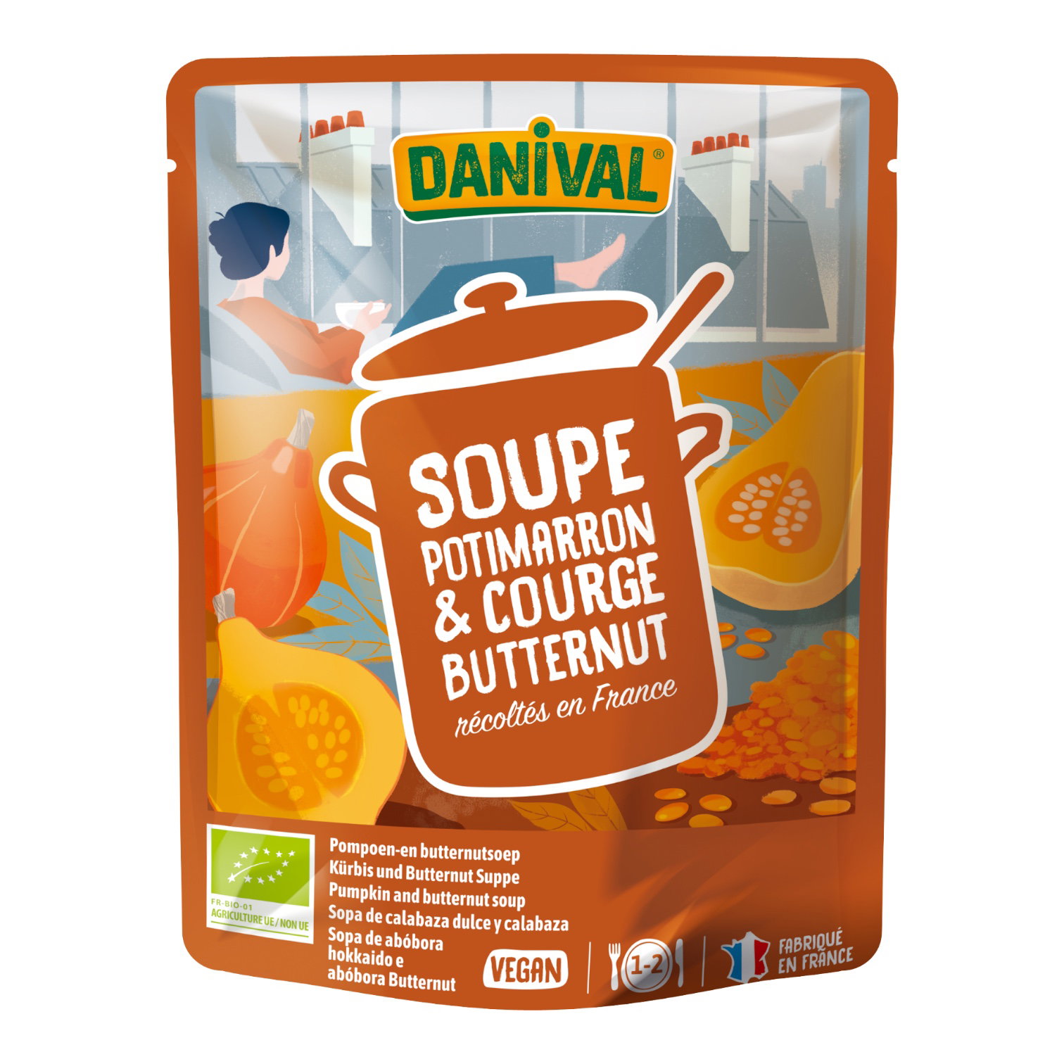 SOUPE POTIMARRON COURGE 500ml