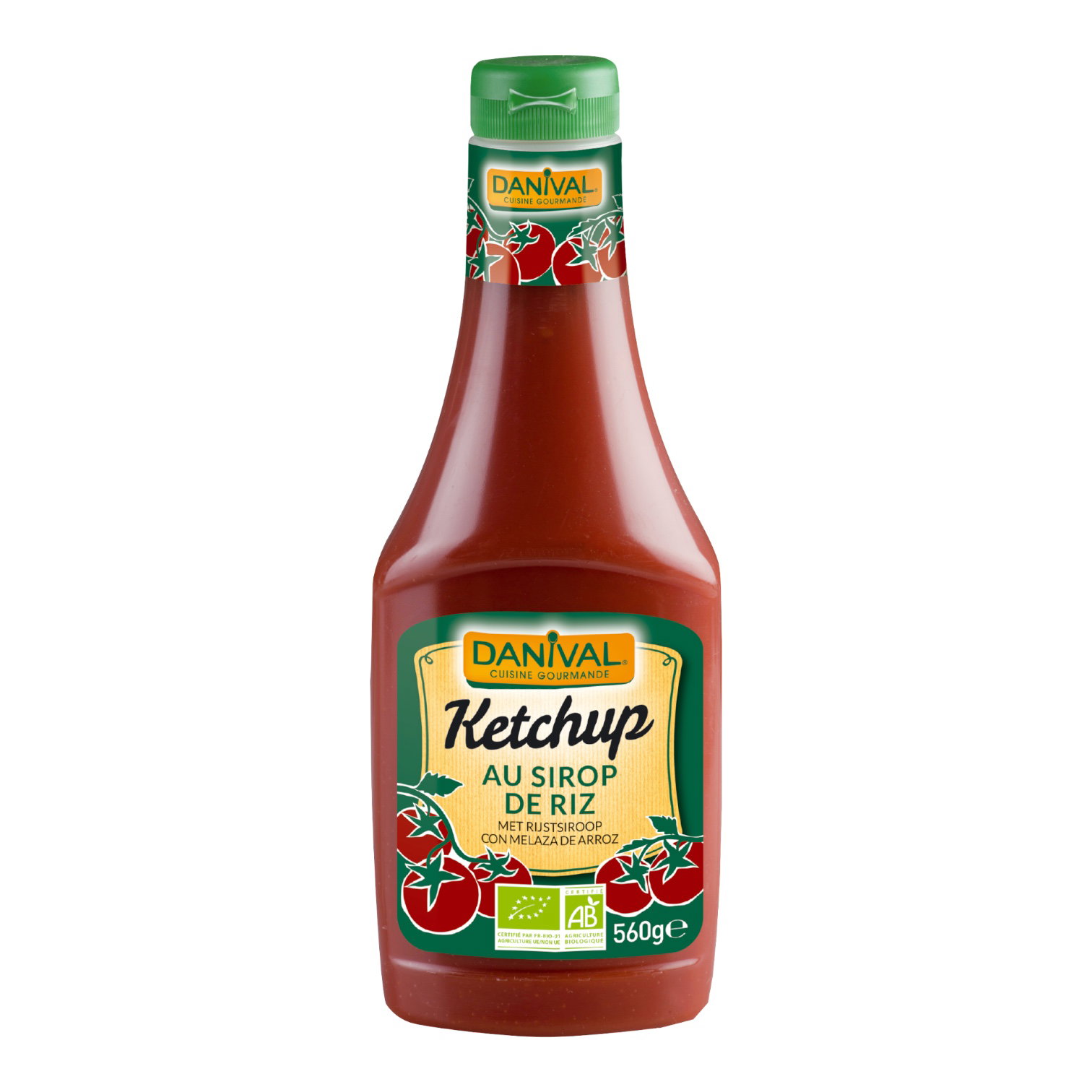 KETCHUP SIROP RIZ SQUEEZ 560g