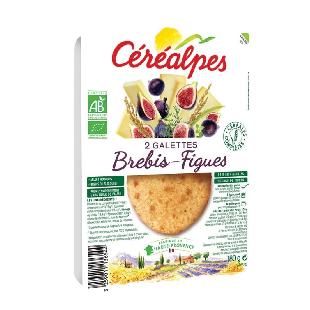 GALETTES BREBIS FIGUES 2x90g