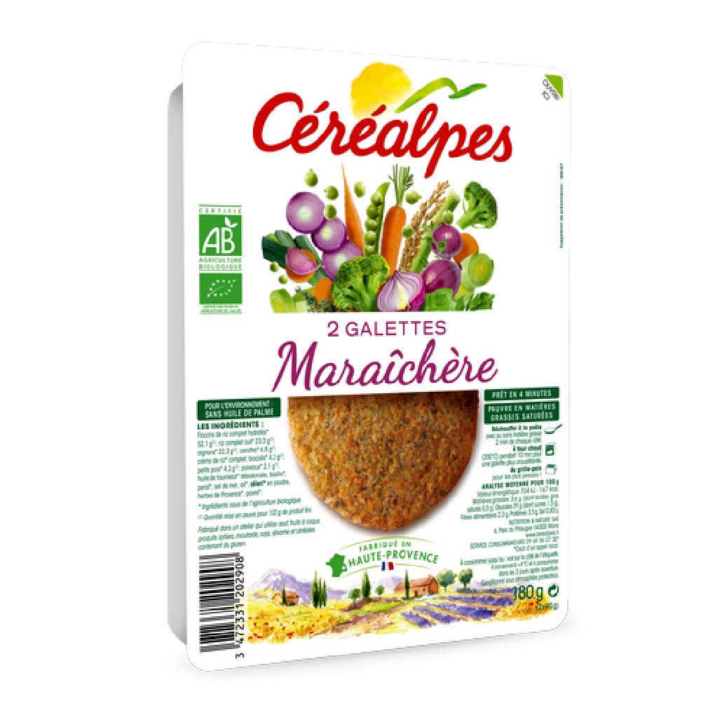 GALETTES MARAICHERES 2x90g