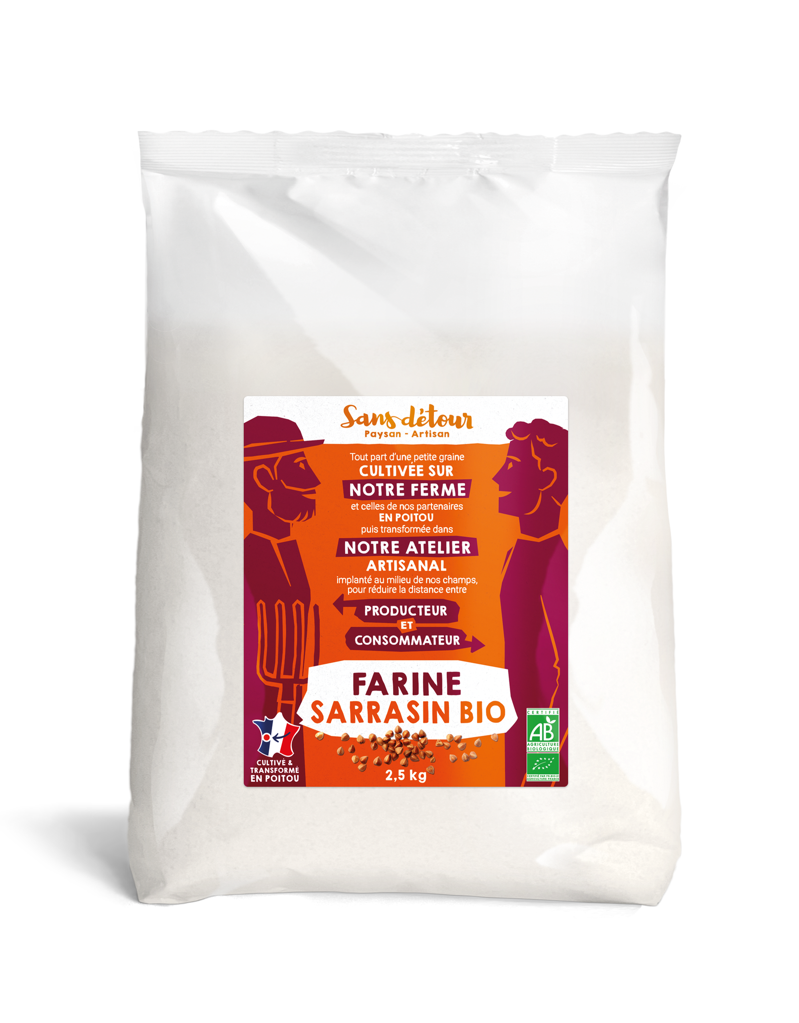 FARINE SARRASIN 2.5KG