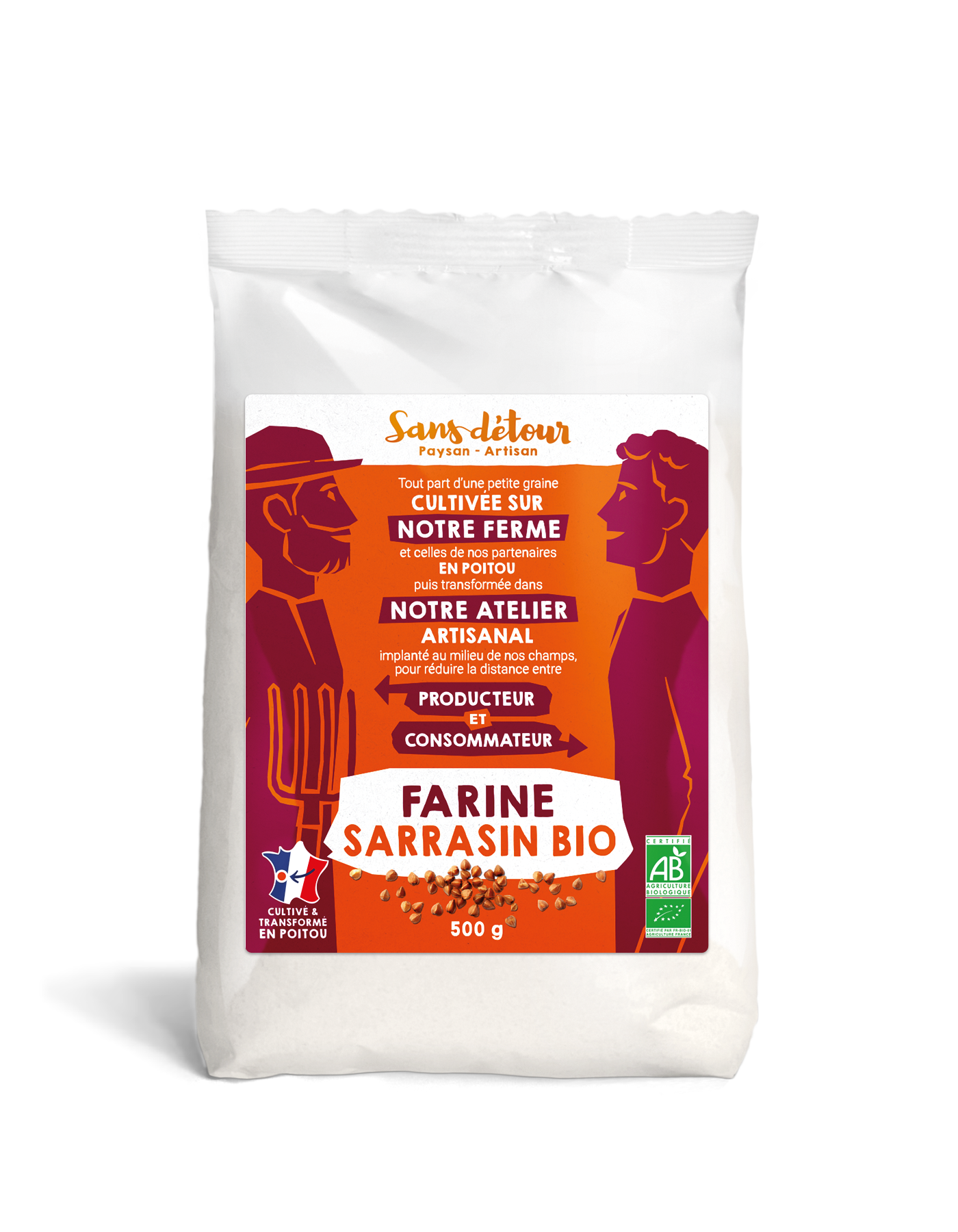 FARINE SARRASIN 500G
