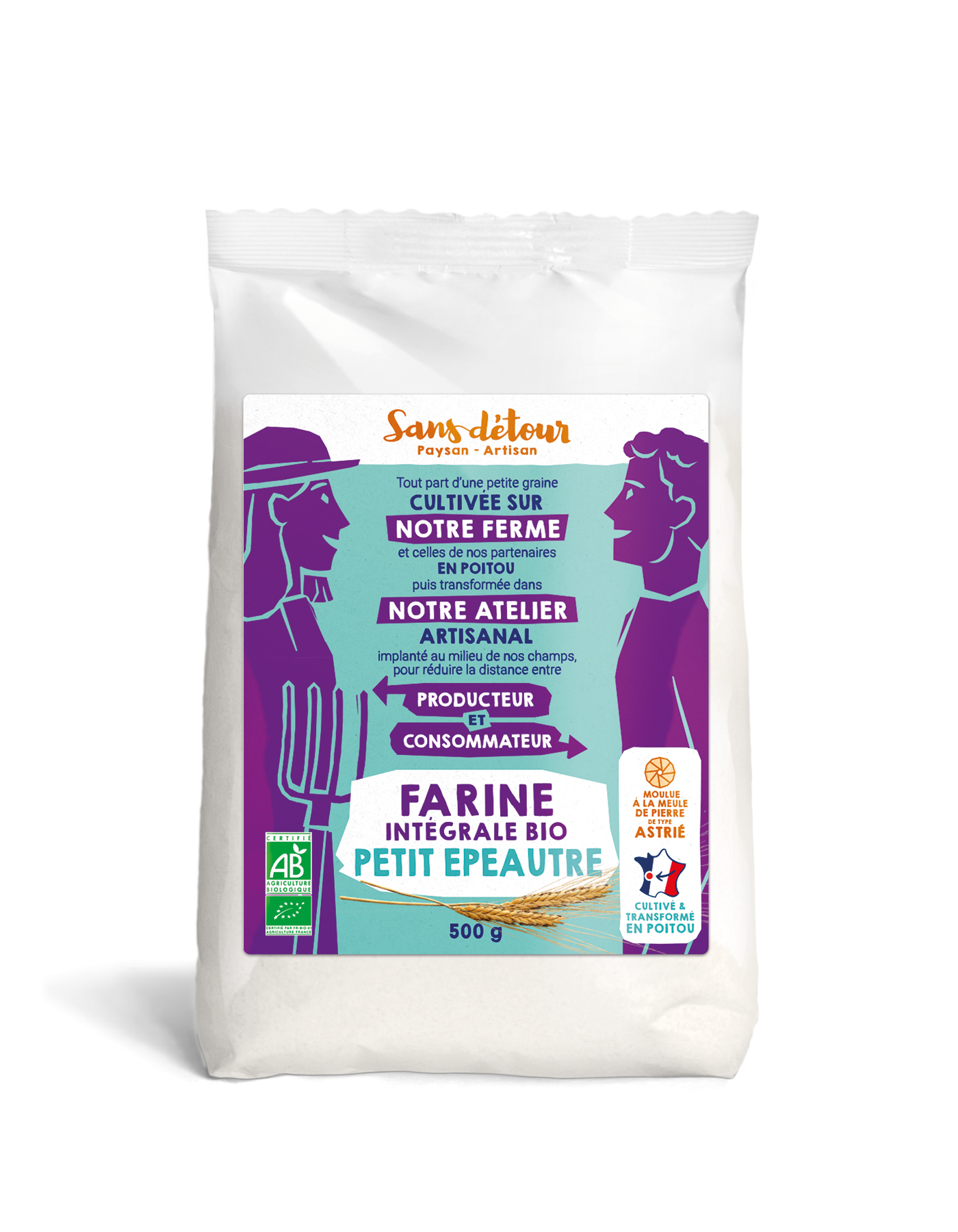 FARINE PETIT EPEAUTRE T150 500G