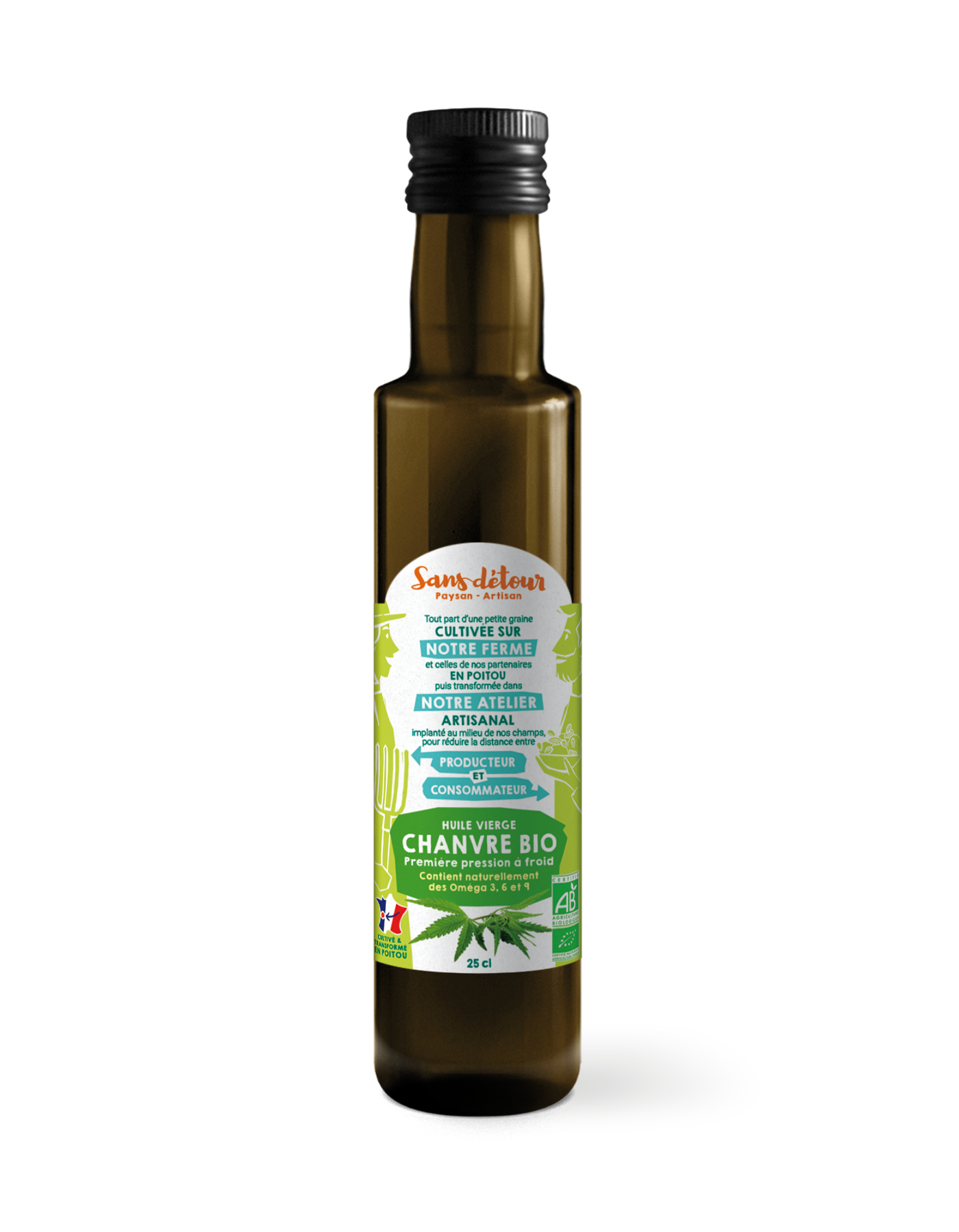 HUILE CHANVRE 250ml