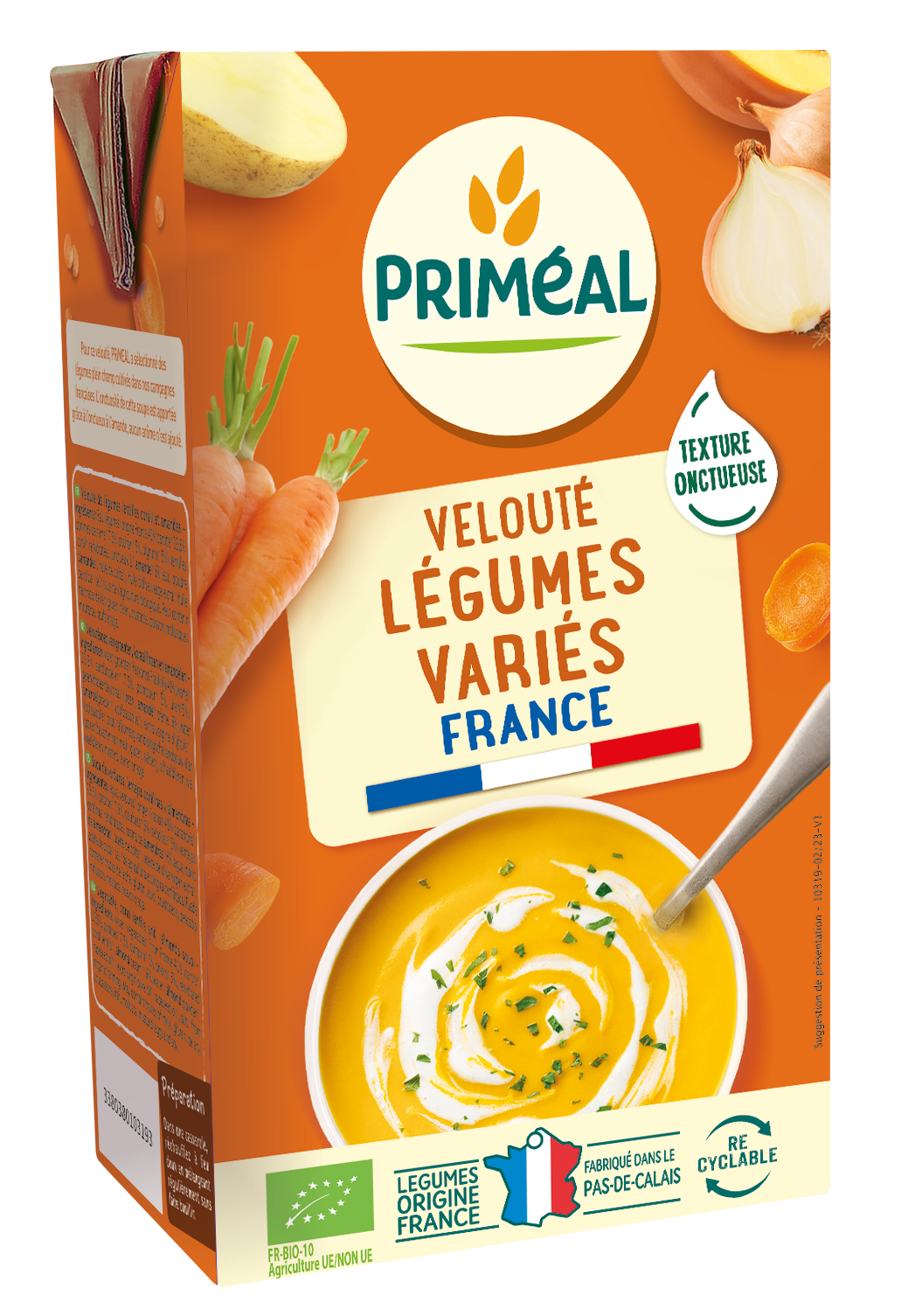 VELOUTE LEGUMES VARIES CREME VEGETALE LT