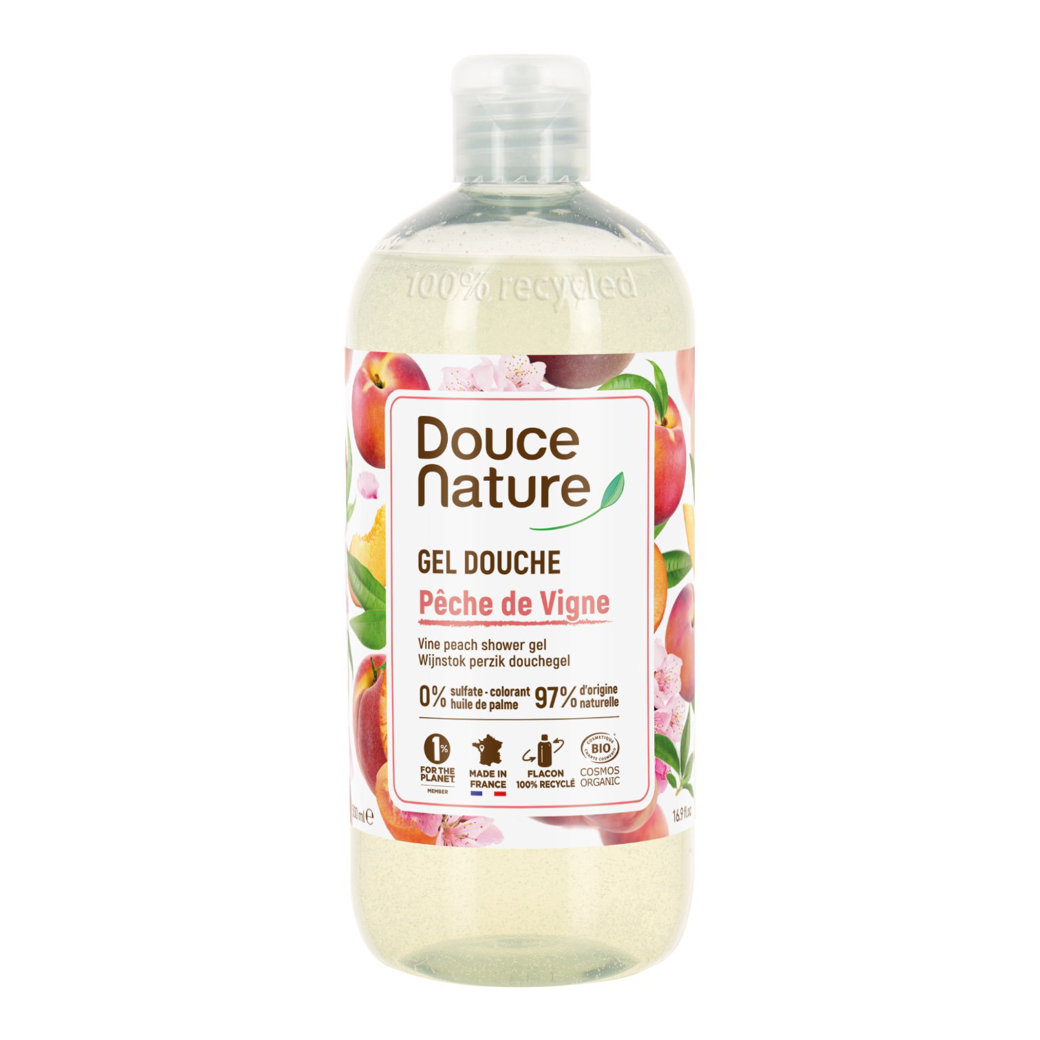GEL DOUCHE PECHE DE VIGNE 500ML